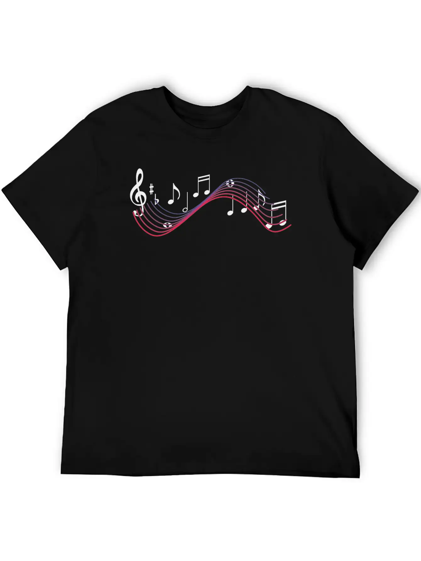 Musical Notes Soft Cotton Short Sleeve Tee ¨C Unisex Wardrobe Staple