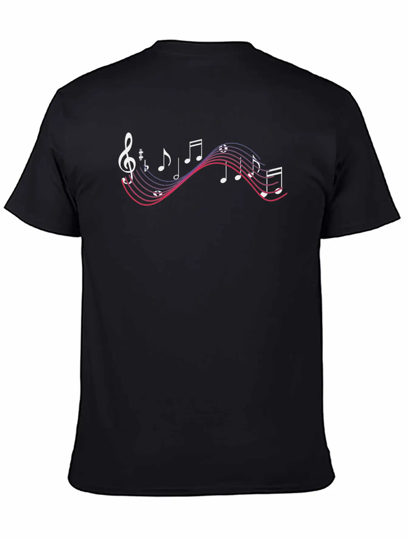 Musical Notes Soft Cotton Short Sleeve Tee ¨C Unisex Wardrobe Staple