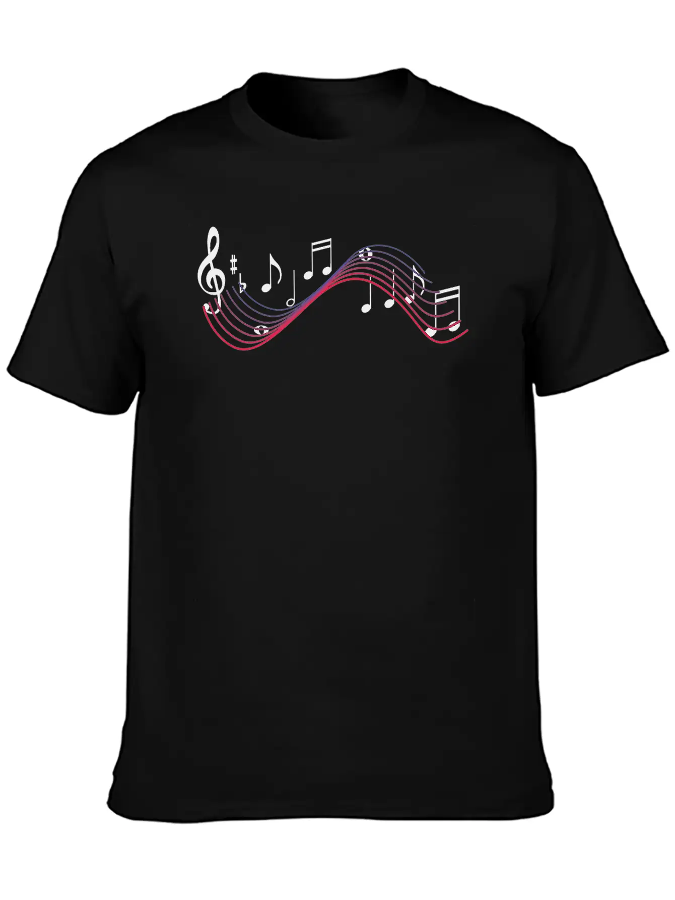 Musical Notes Soft Cotton Short Sleeve Tee ¨C Unisex Wardrobe Staple