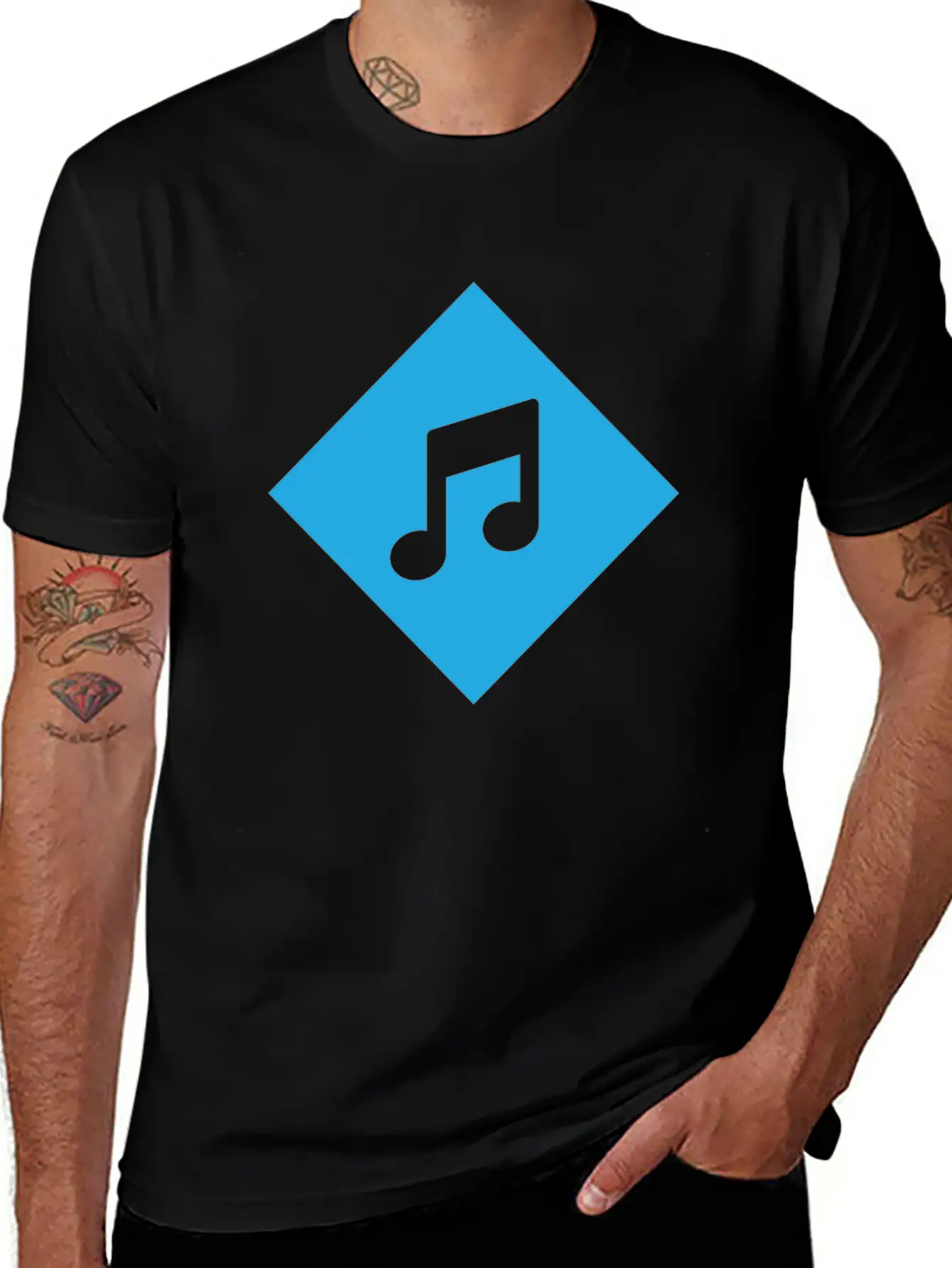Musician Unisex Casual T-Shirt ¨C Clean Design For Daily Comfort