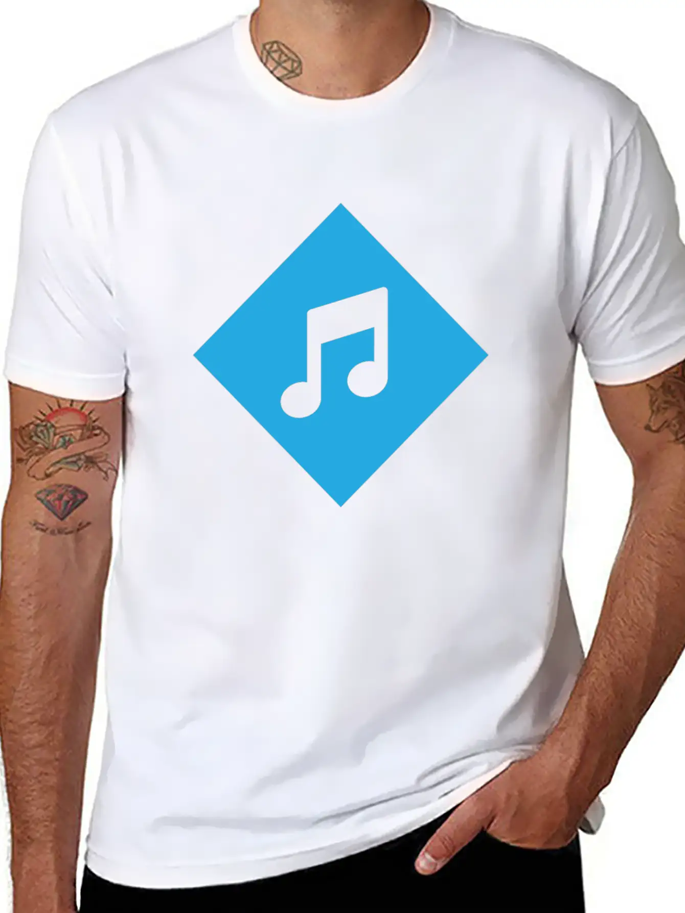 Musician Unisex Casual T-Shirt ¨C Clean Design For Daily Comfort