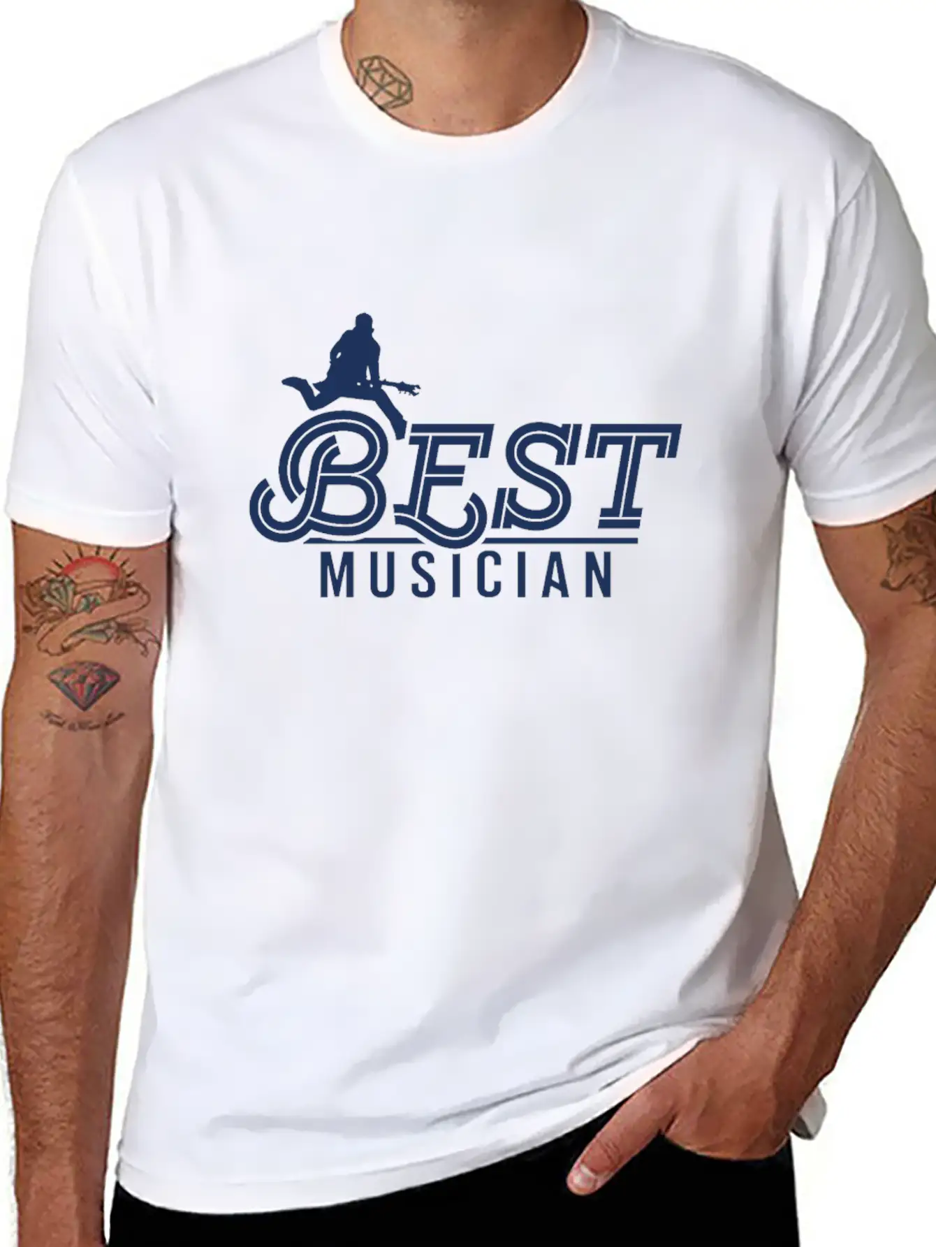 Musicians Musician Music Producer Composer Music Basic Graphic T-Shirt ¨C Daily Comfort In Soft Cotton