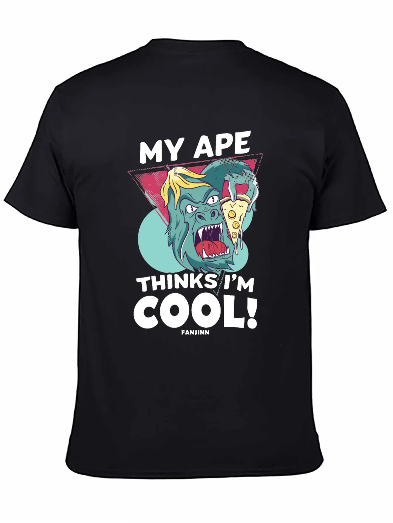 My Ape Thinks I'm Cool Basic Graphic T-Shirt ¨C Daily Comfort In Soft Cotton