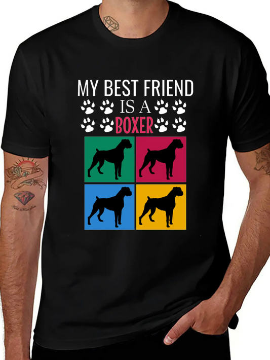 My Best Friend Is A Boxer Soft Cotton Short Sleeve Tee ¨C Unisex Wardrobe Staple