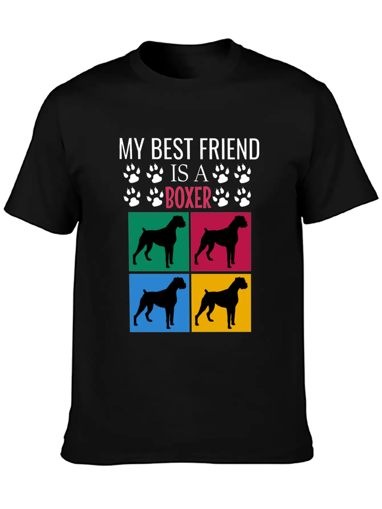 My Best Friend Is A Boxer Soft Cotton Short Sleeve Tee ¨C Unisex Wardrobe Staple