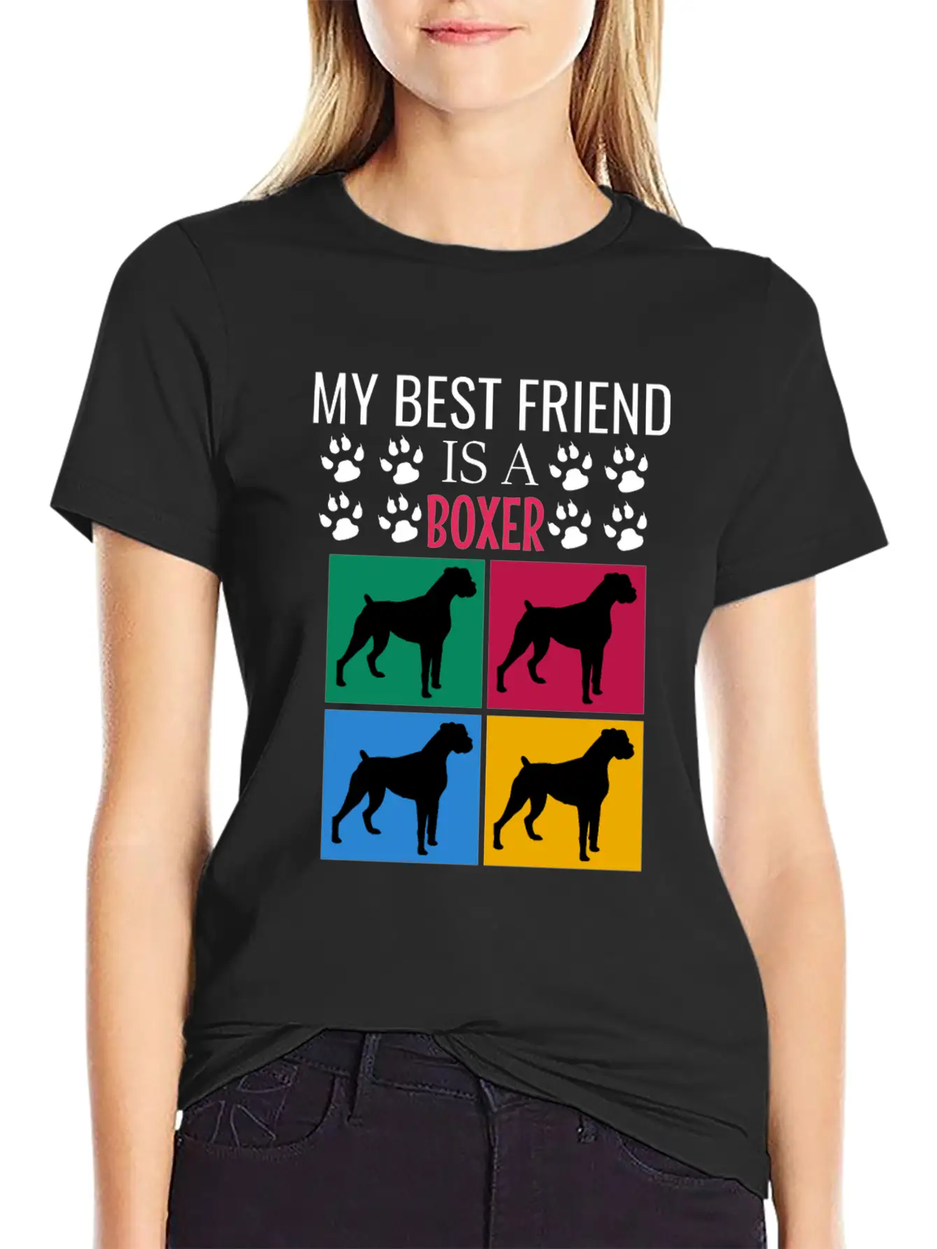 My Best Friend Is A Boxer Soft Cotton Short Sleeve Tee ¨C Unisex Wardrobe Staple