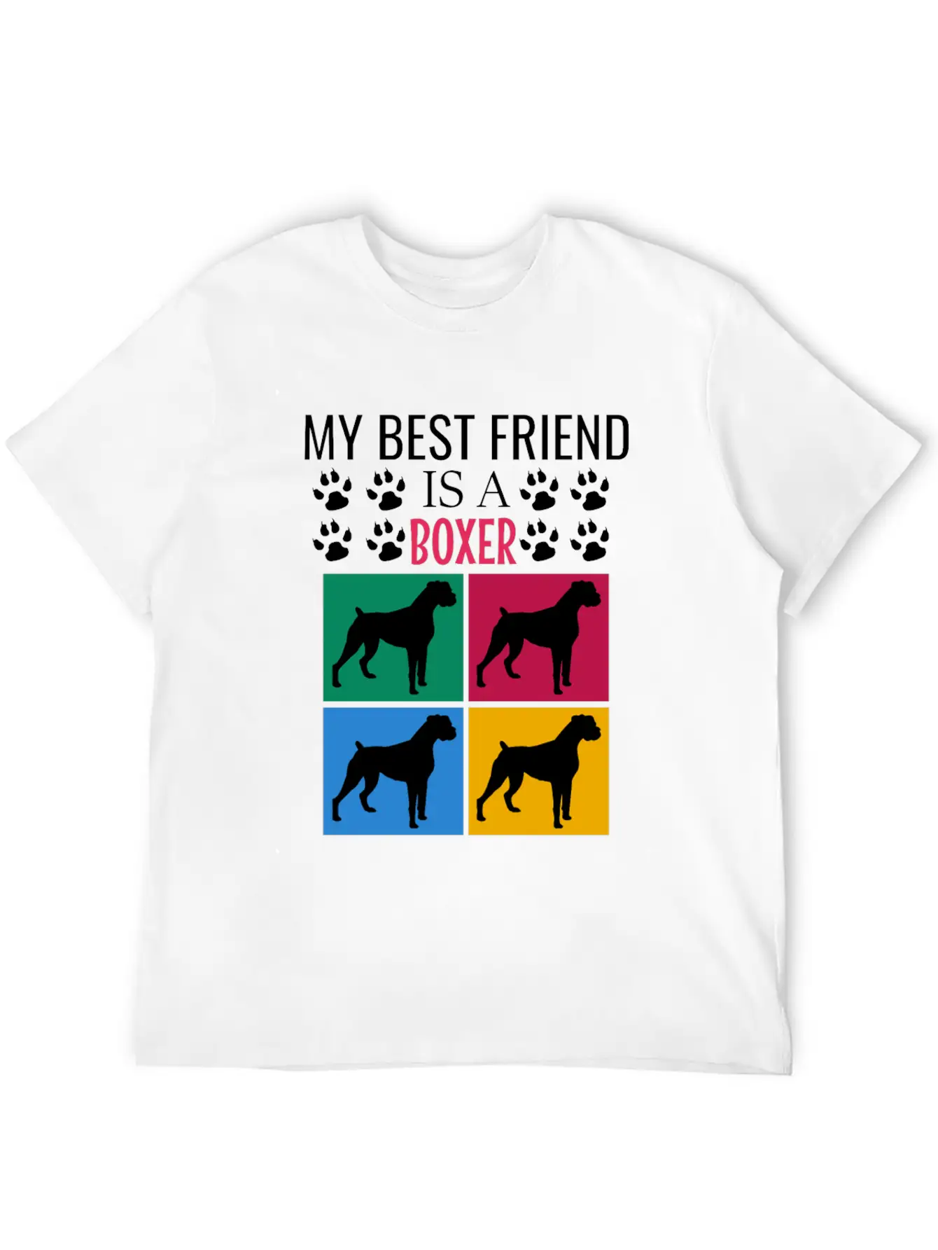 My Best Friend Is A Boxer Soft Cotton Short Sleeve Tee ¨C Unisex Wardrobe Staple