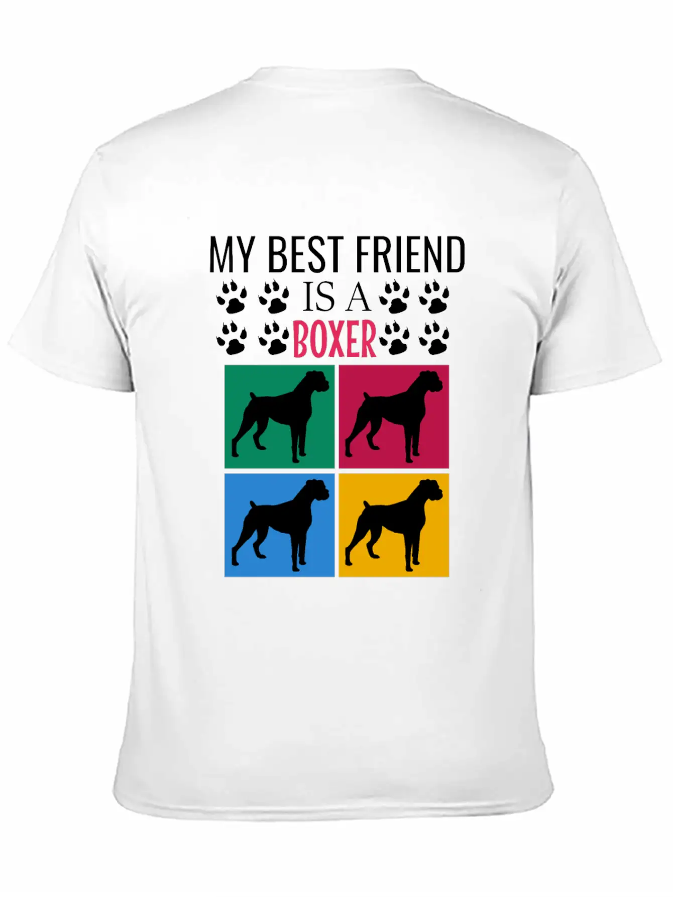 My Best Friend Is A Boxer Soft Cotton Short Sleeve Tee ¨C Unisex Wardrobe Staple