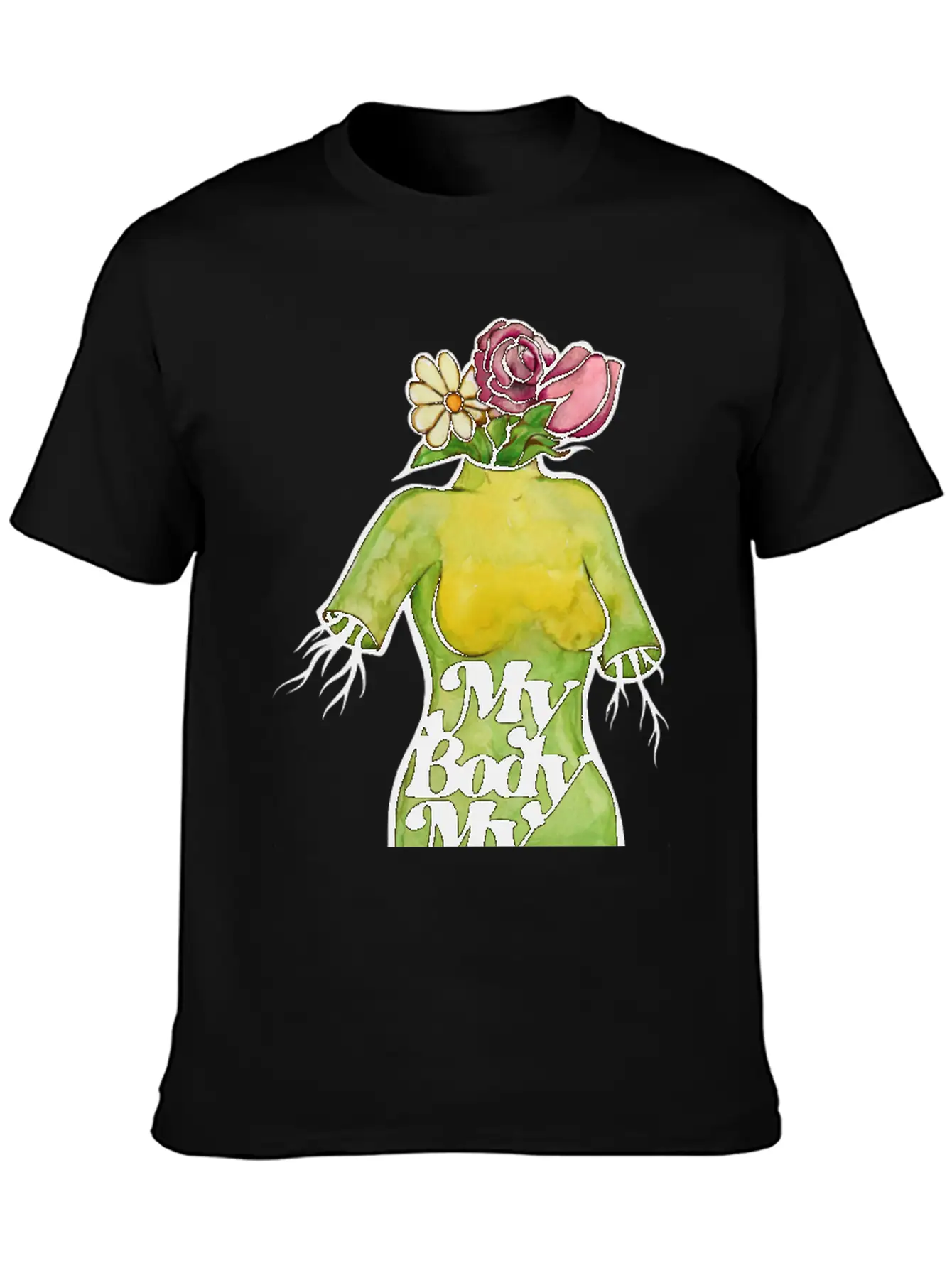 My Body My Choice Essential Cotton Tee For Daily Outfits ¨C Unisex Style