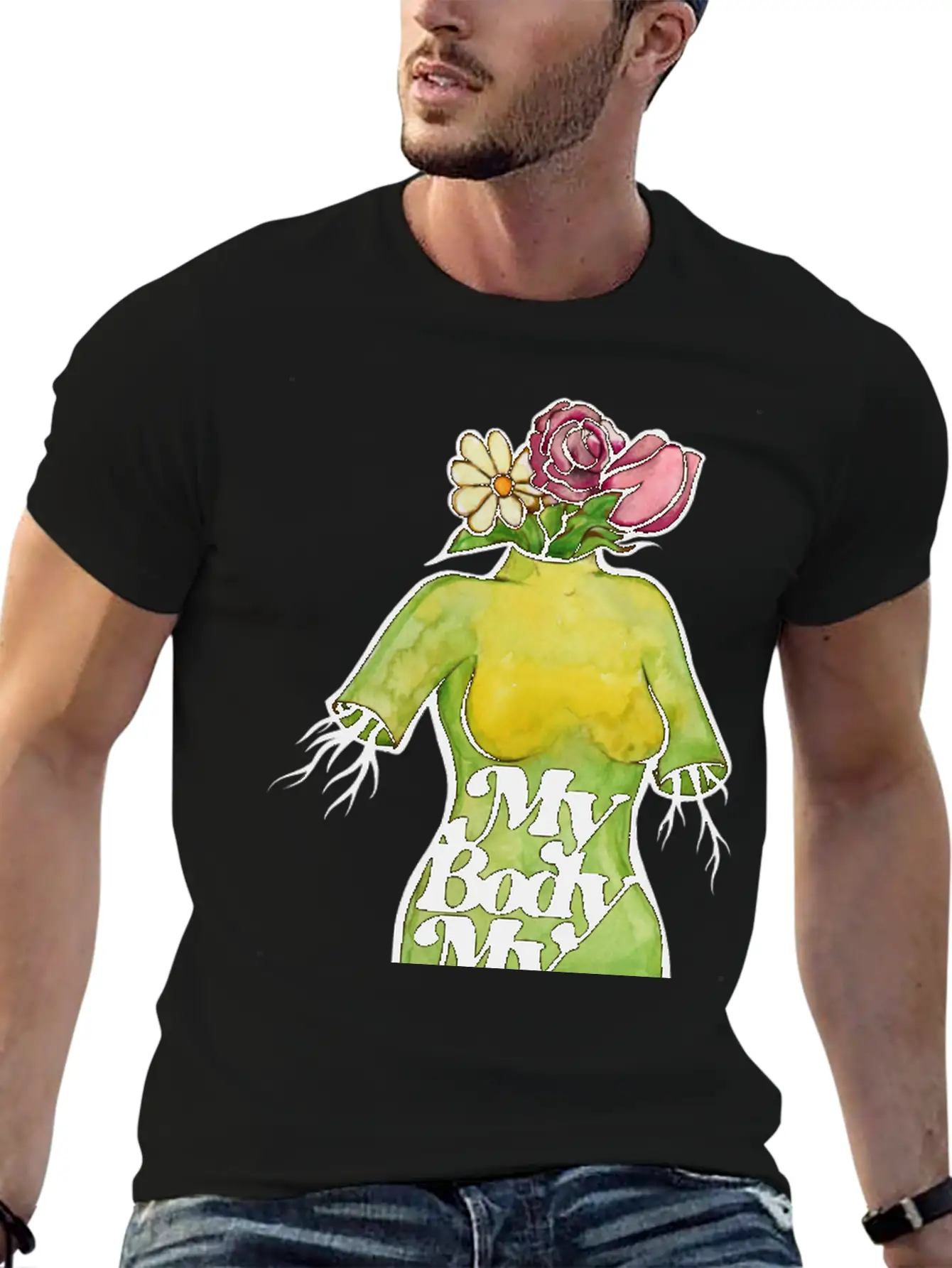 My Body My Choice Essential Cotton Tee For Daily Outfits ¨C Unisex Style