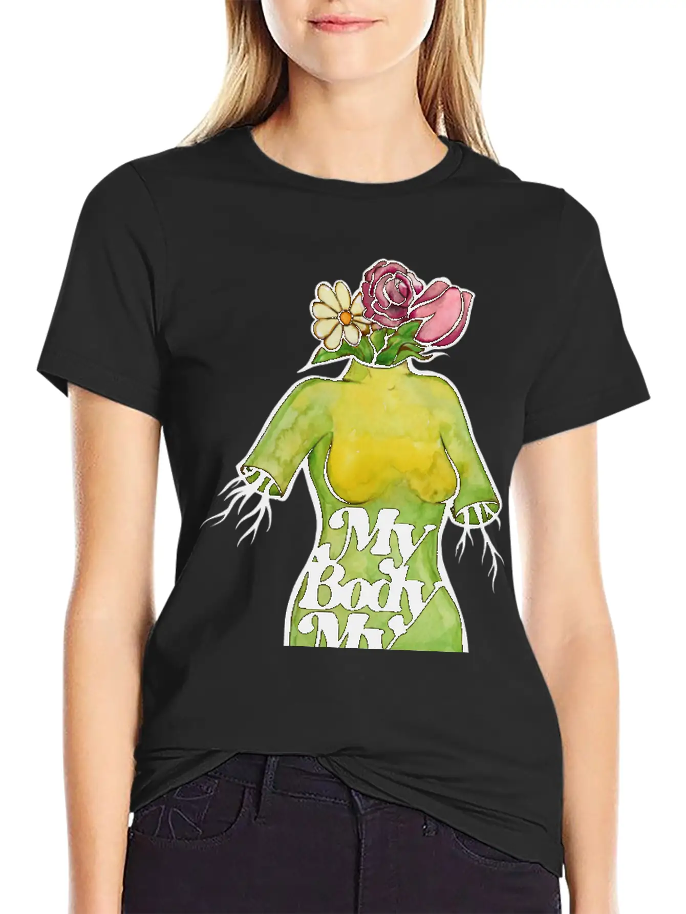 My Body My Choice Essential Cotton Tee For Daily Outfits ¨C Unisex Style