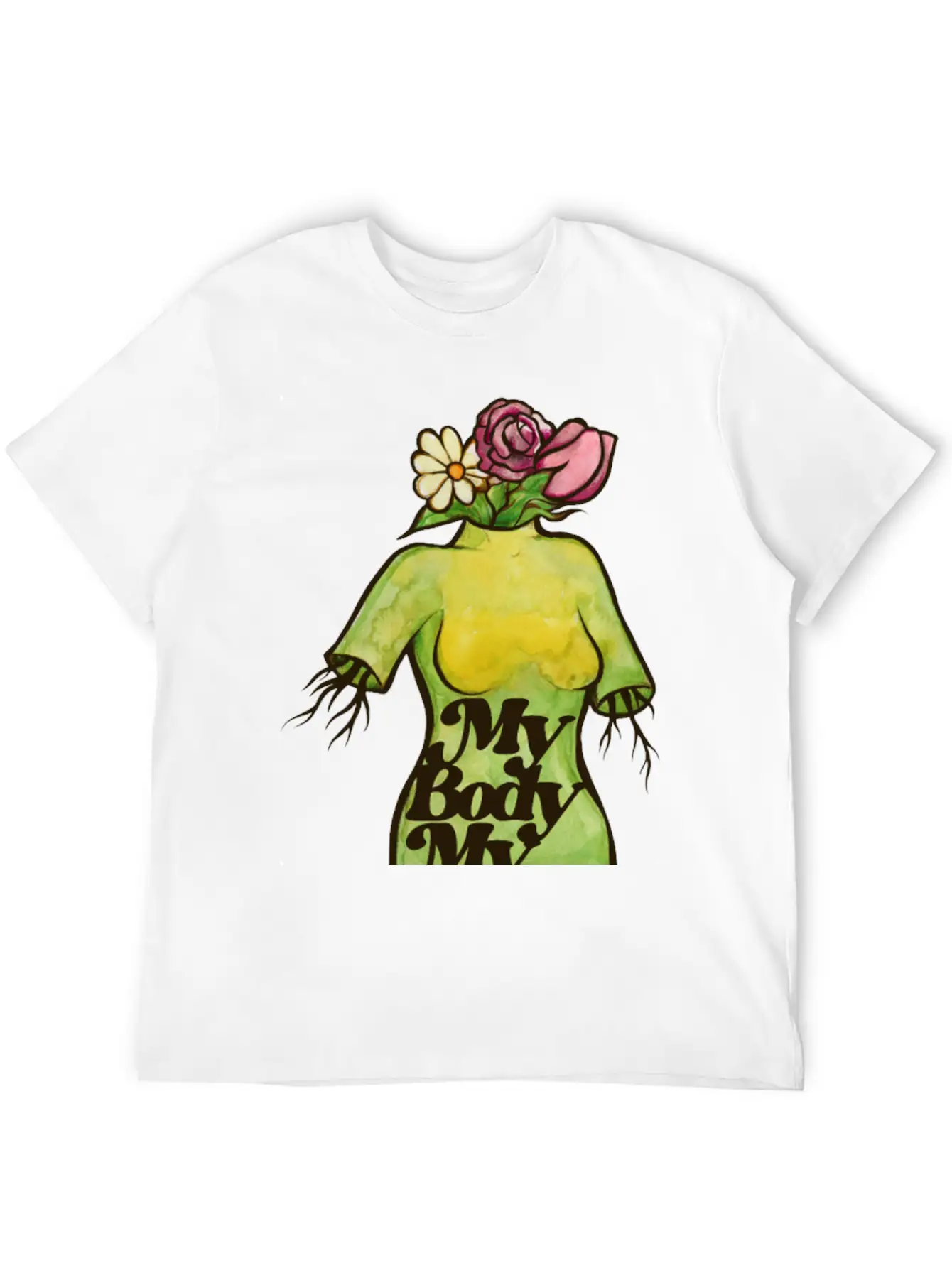 My Body My Choice Essential Cotton Tee For Daily Outfits ¨C Unisex Style