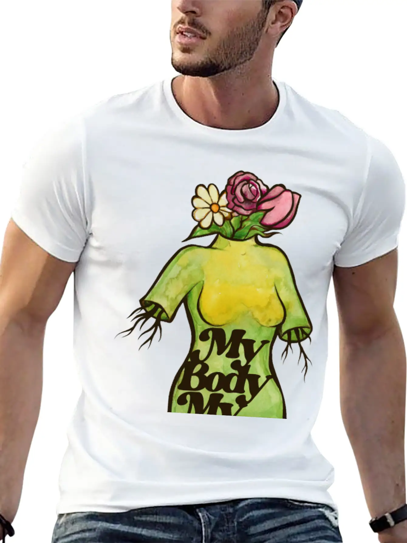 My Body My Choice Essential Cotton Tee For Daily Outfits ¨C Unisex Style