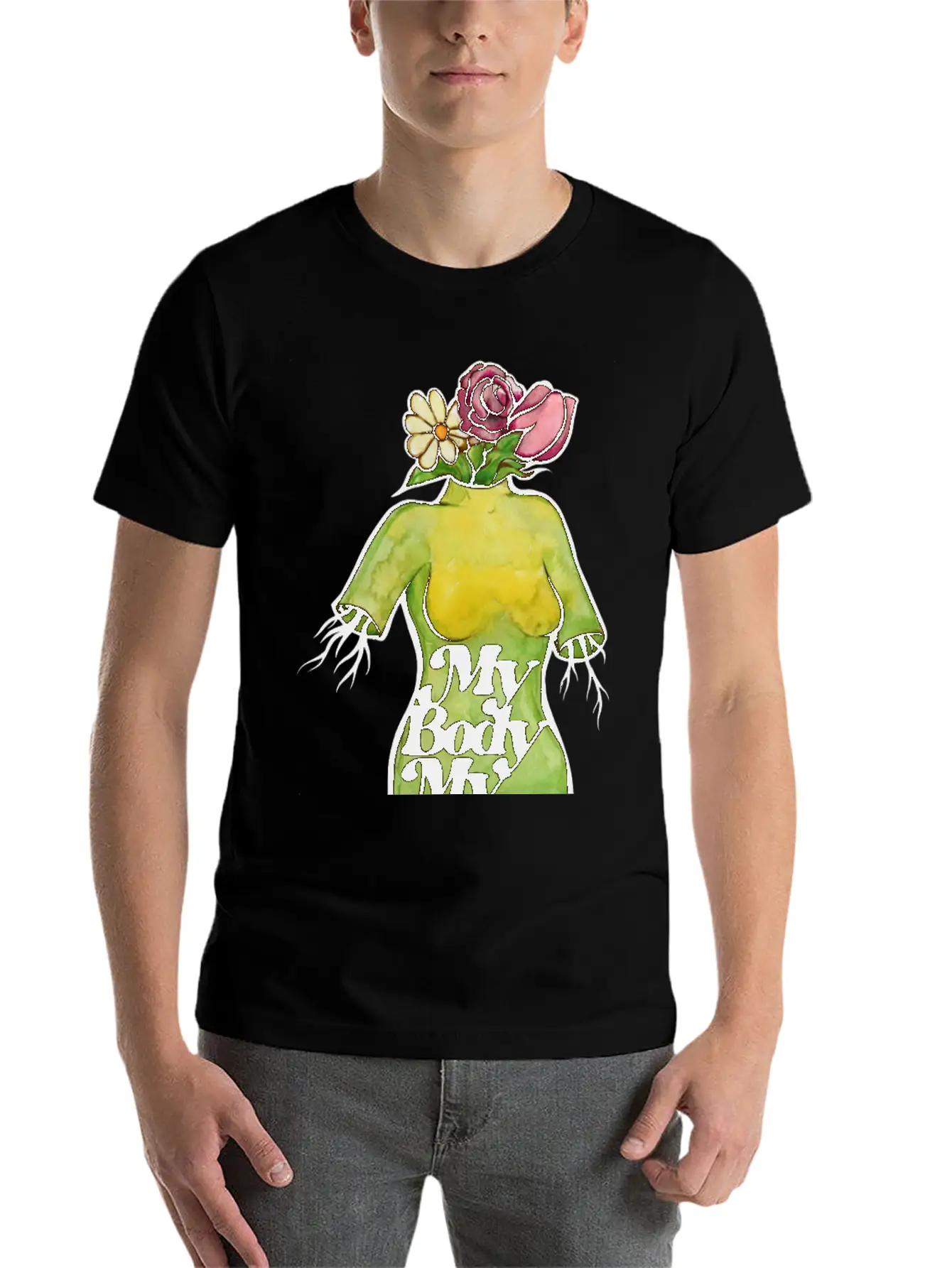 My Body My Choice Essential Cotton Tee For Daily Outfits ¨C Unisex Style