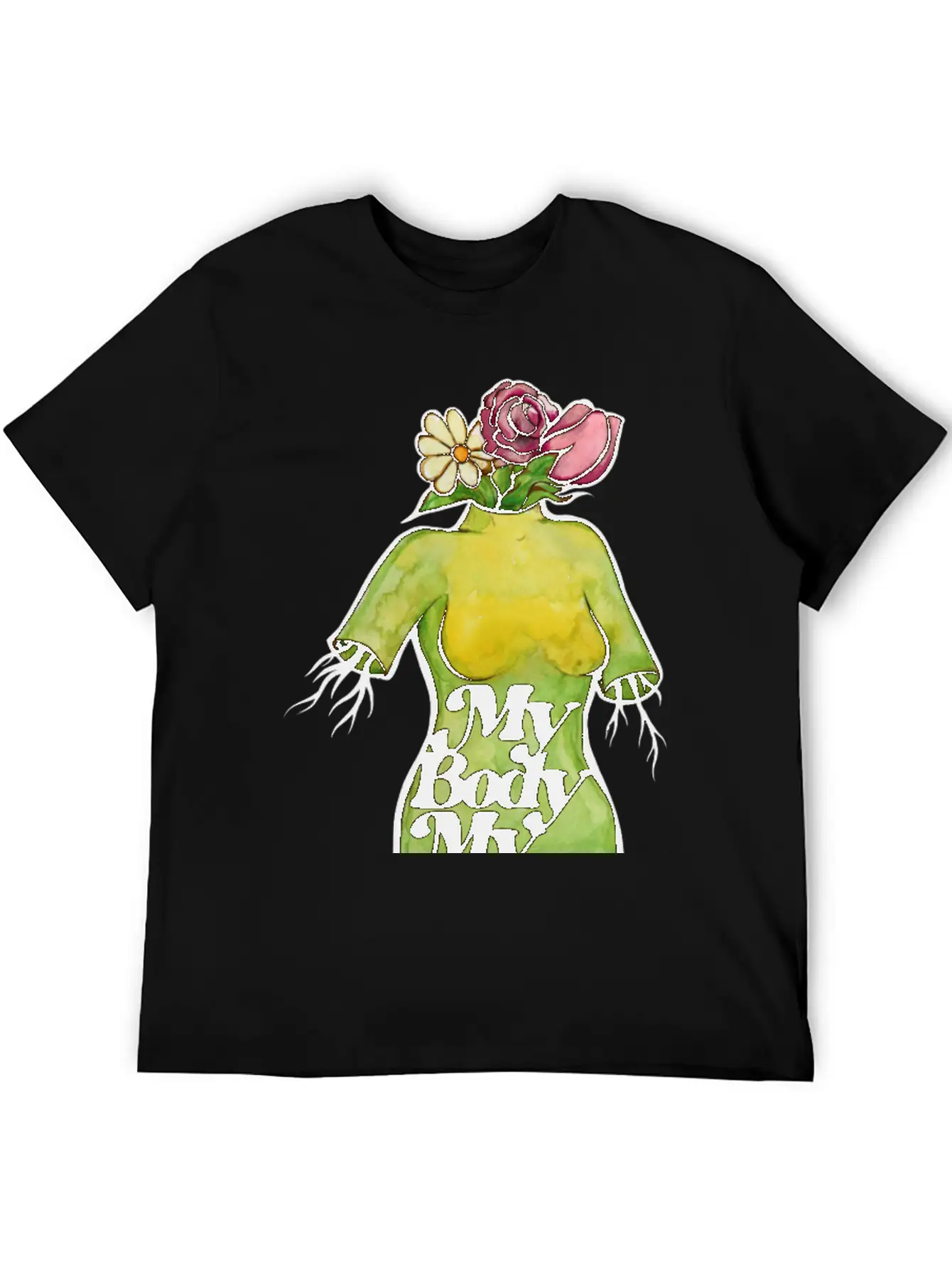 My Body My Choice Essential Cotton Tee For Daily Outfits ¨C Unisex Style