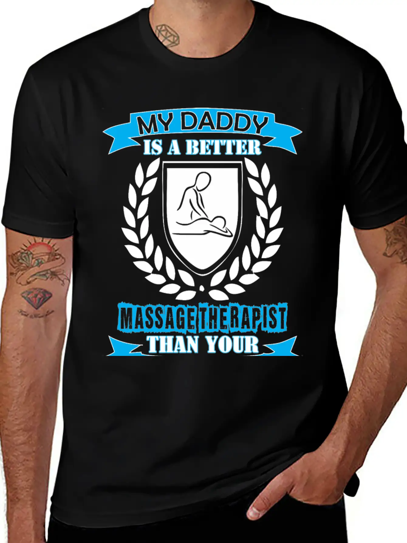 My Daddy Better Massage Therapist Than Your Daddy Soft Cotton Short Sleeve Tee ¨C Unisex Wardrobe Staple