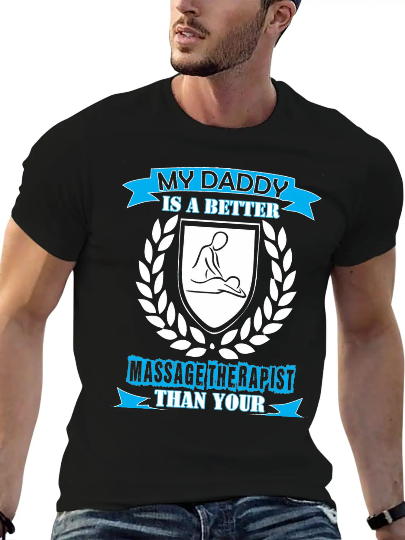 My Daddy Better Massage Therapist Than Your Daddy Soft Cotton Short Sleeve Tee ¨C Unisex Wardrobe Staple