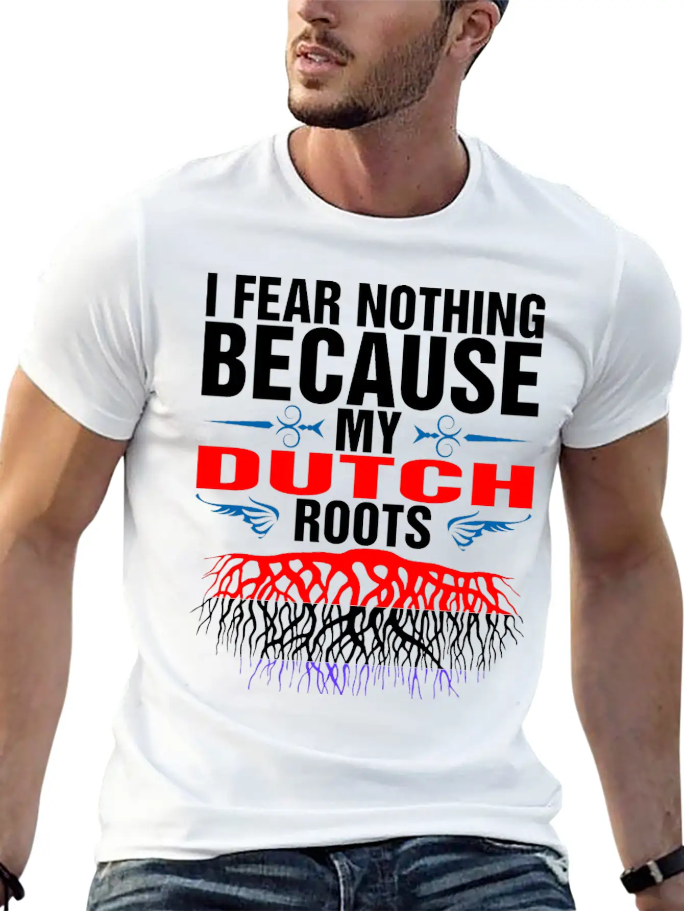 My Dutch Roots Soft Cotton Short Sleeve Tee ¨C Unisex Wardrobe Staple