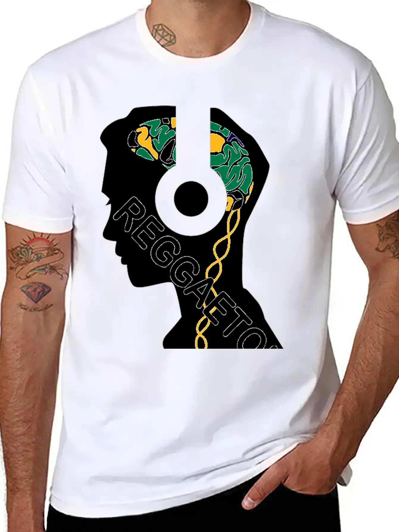 My Heart Beats For Reggaeton Essential Cotton Tee For Daily Outfits ¨C Unisex Style