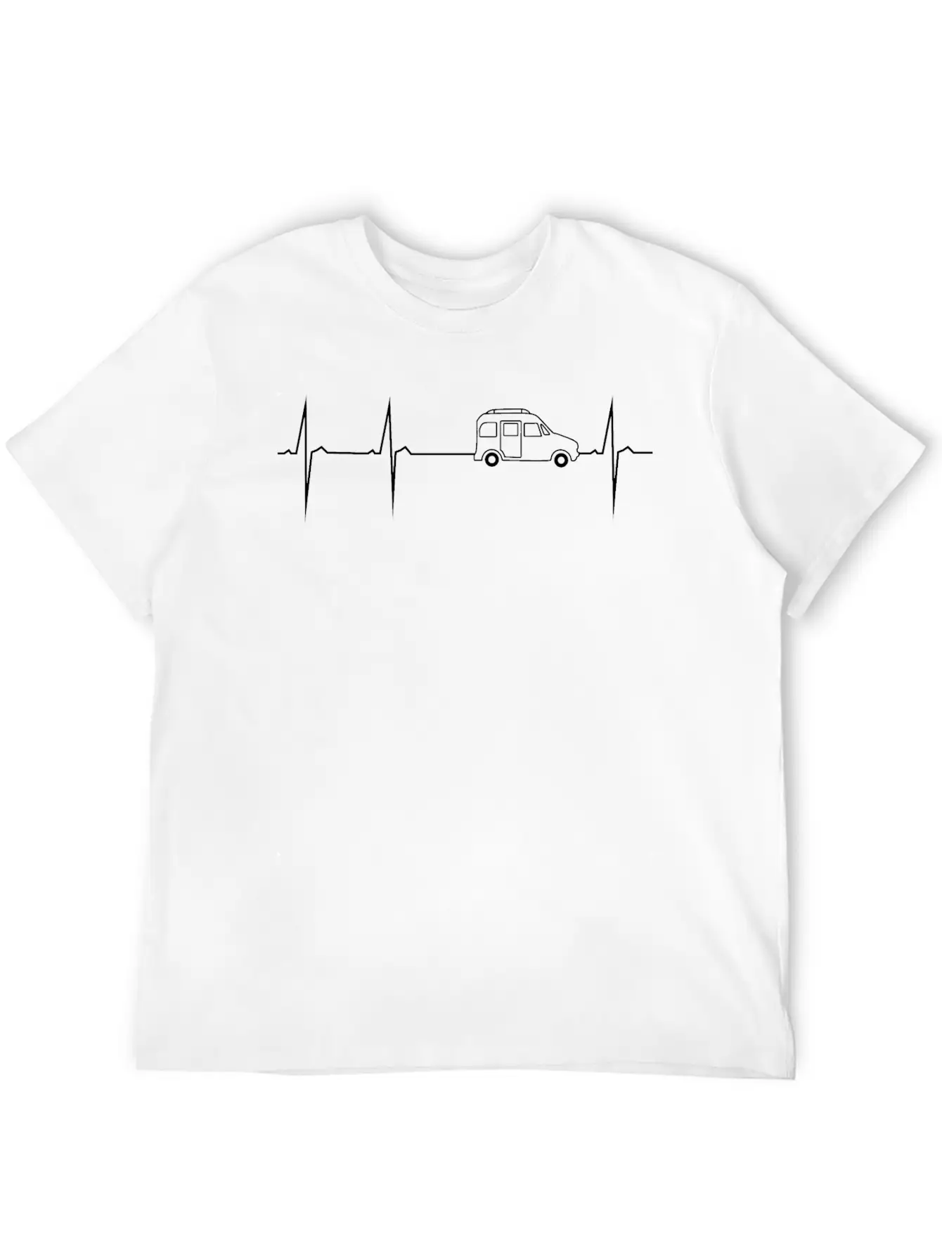 My Heart Beats For Rv Camping Soft Cotton Short Sleeve Tee ¨C Unisex Wardrobe Staple