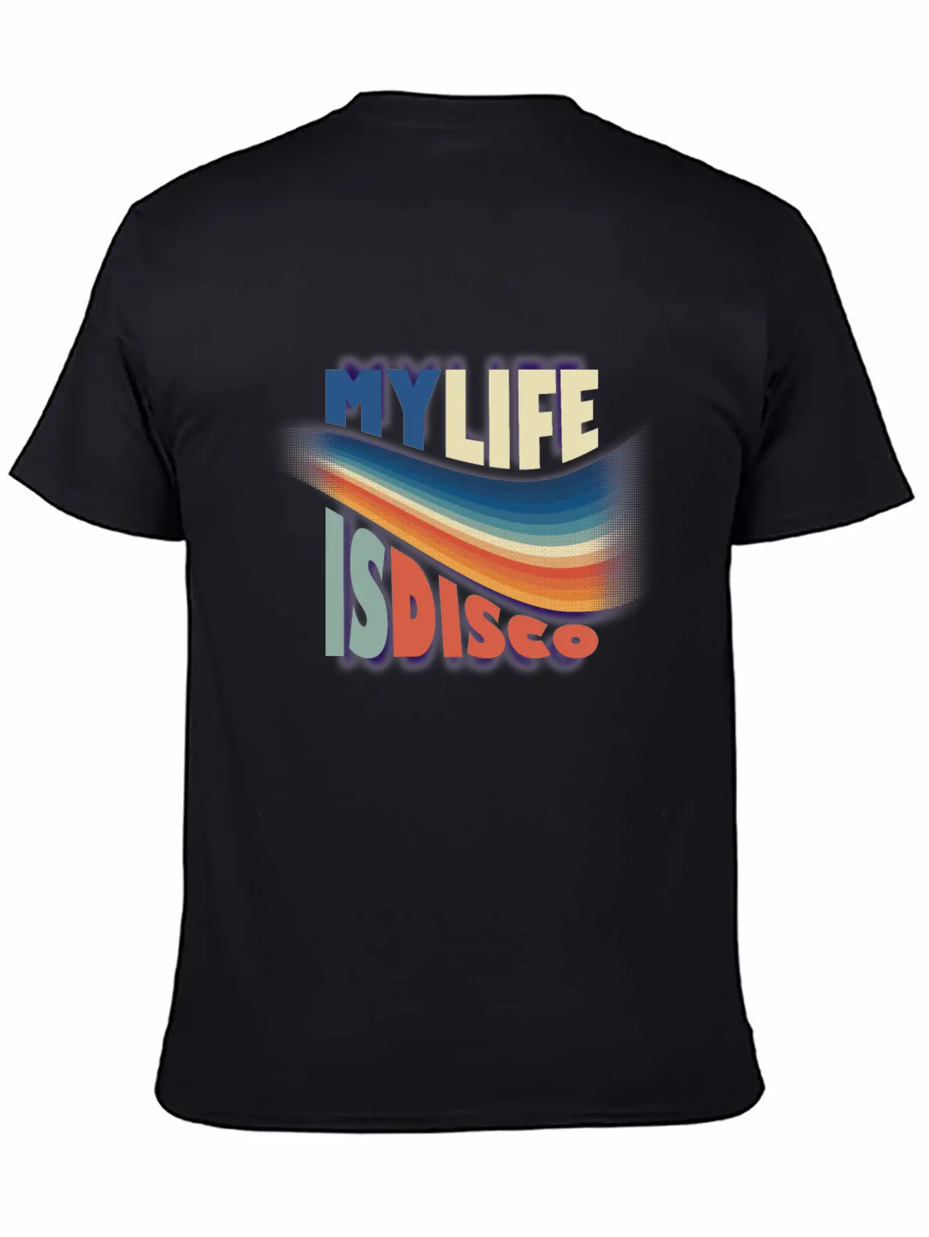 My Life Is Disco Essential Cotton Tee For Daily Outfits ¨C Unisex Style