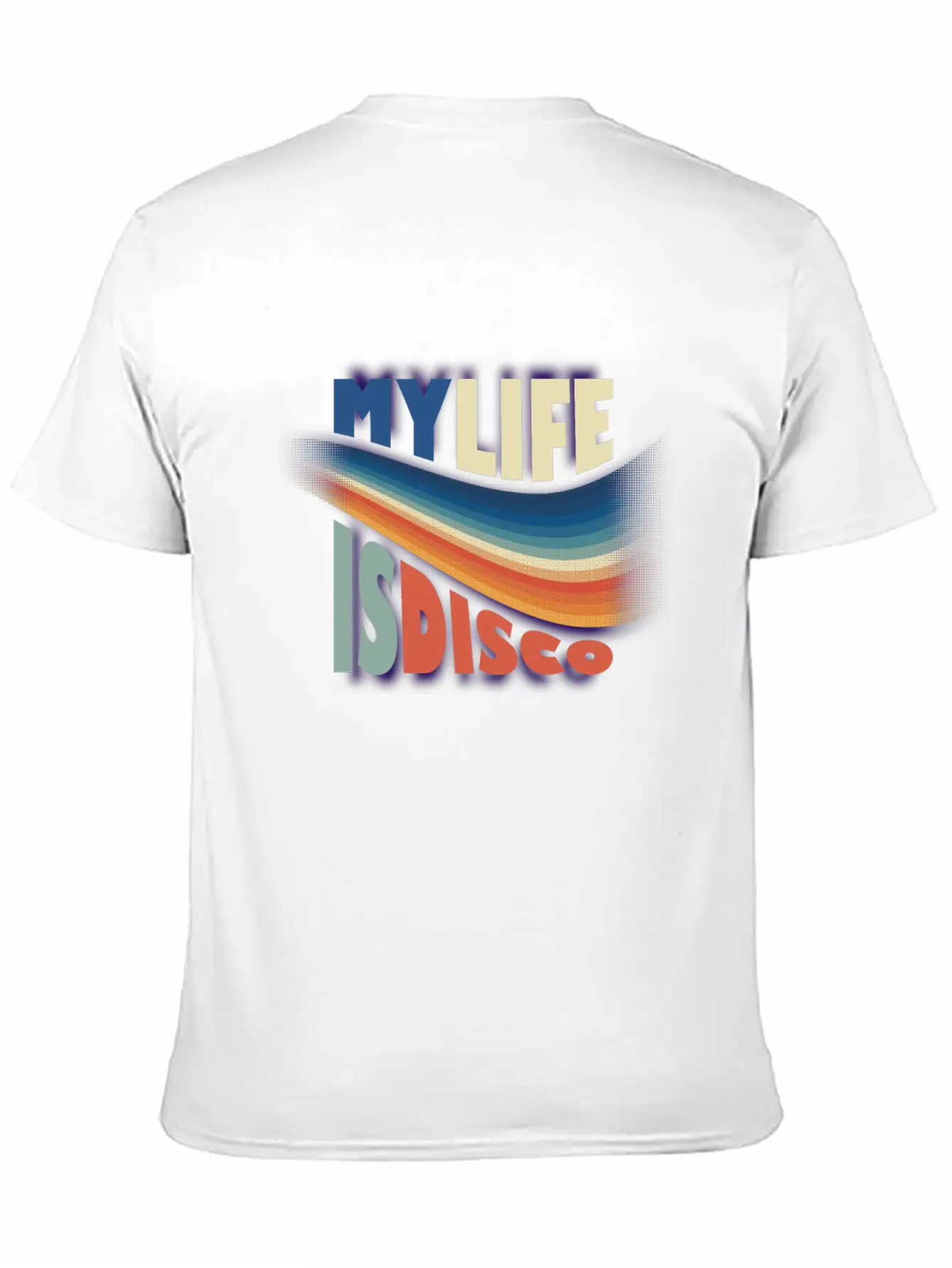 My Life Is Disco Essential Cotton Tee For Daily Outfits ¨C Unisex Style