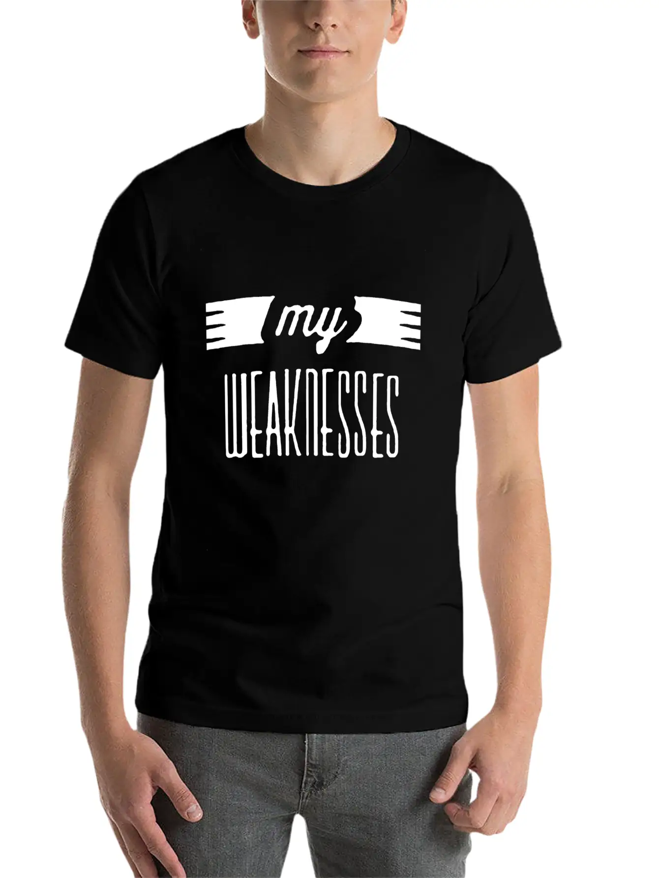 My Weaknesses Style Essential Cotton Tee For Daily Outfits ¨C Unisex Style
