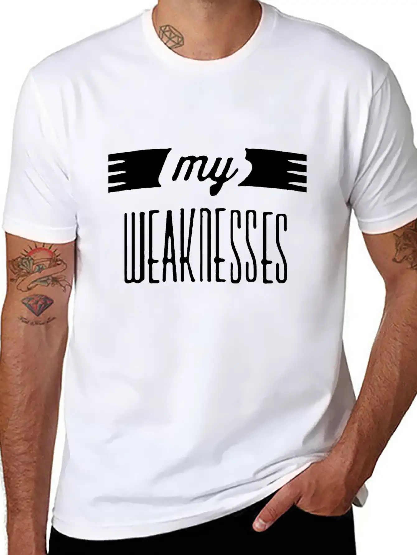 My Weaknesses Style Essential Cotton Tee For Daily Outfits ¨C Unisex Style