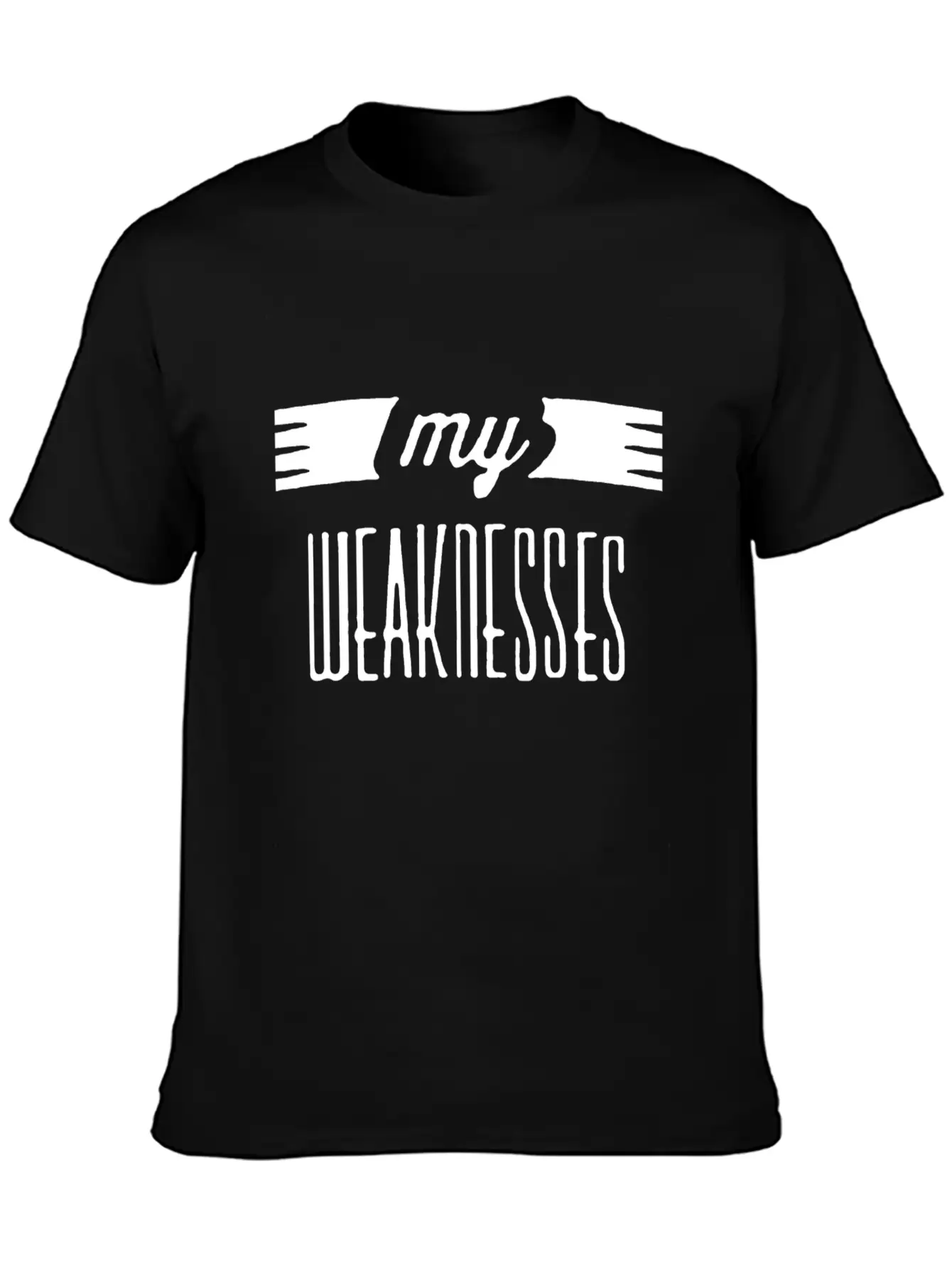 My Weaknesses Style Essential Cotton Tee For Daily Outfits ¨C Unisex Style