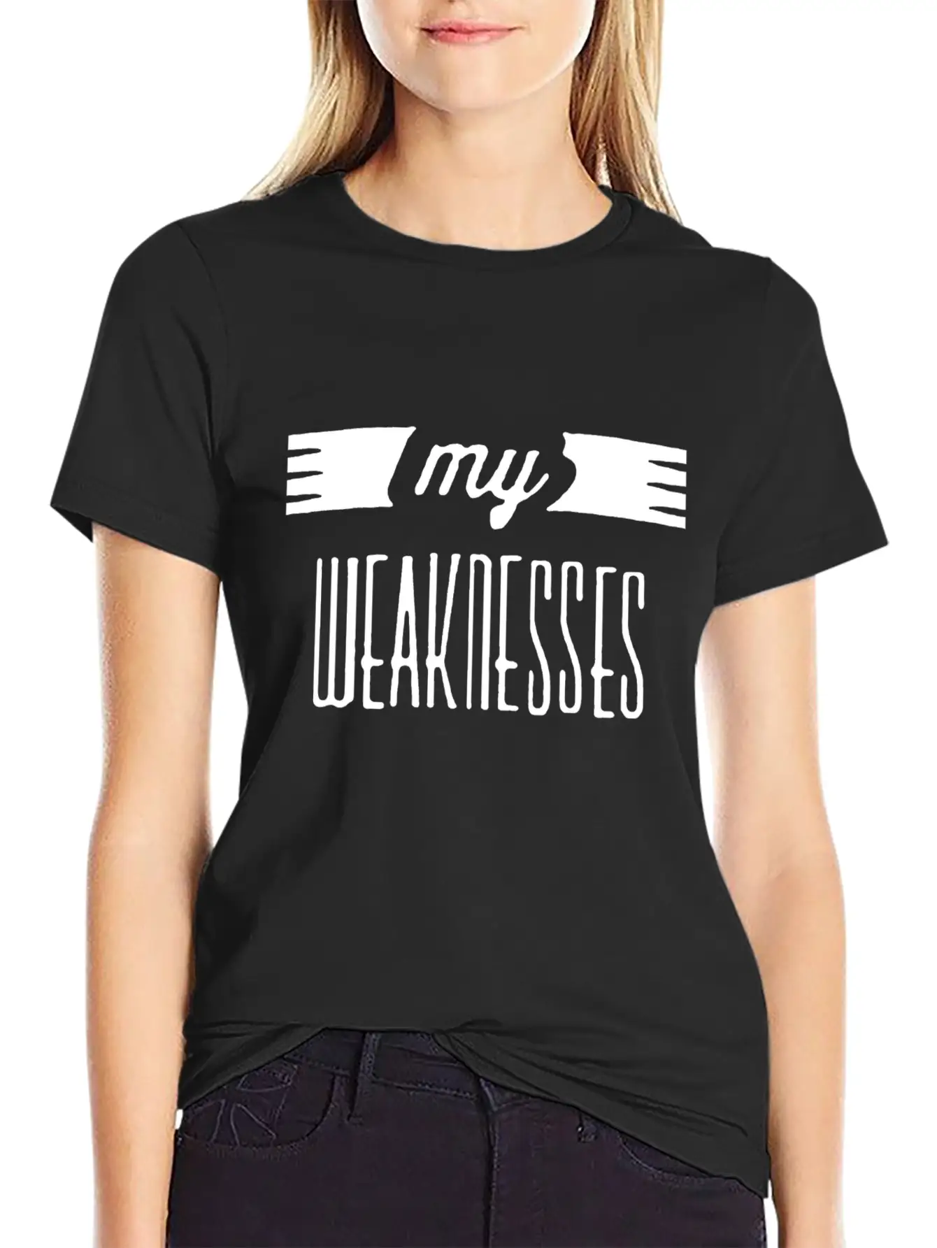 My Weaknesses Style Essential Cotton Tee For Daily Outfits ¨C Unisex Style