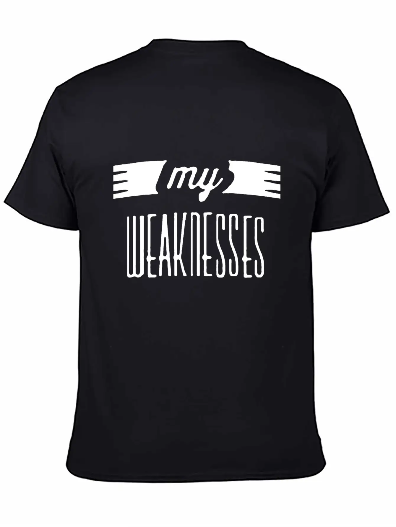 My Weaknesses Style Essential Cotton Tee For Daily Outfits ¨C Unisex Style