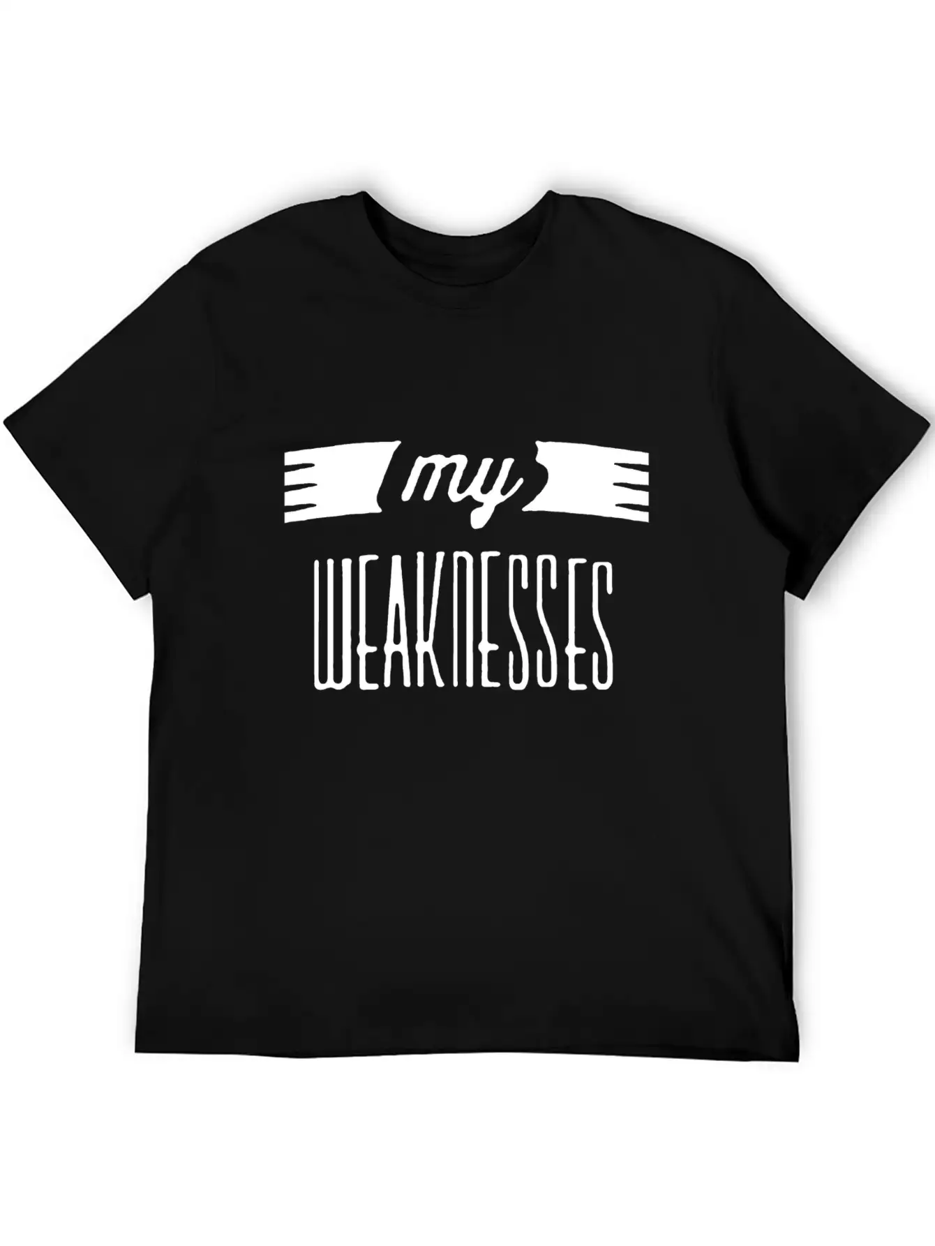 My Weaknesses Style Essential Cotton Tee For Daily Outfits ¨C Unisex Style