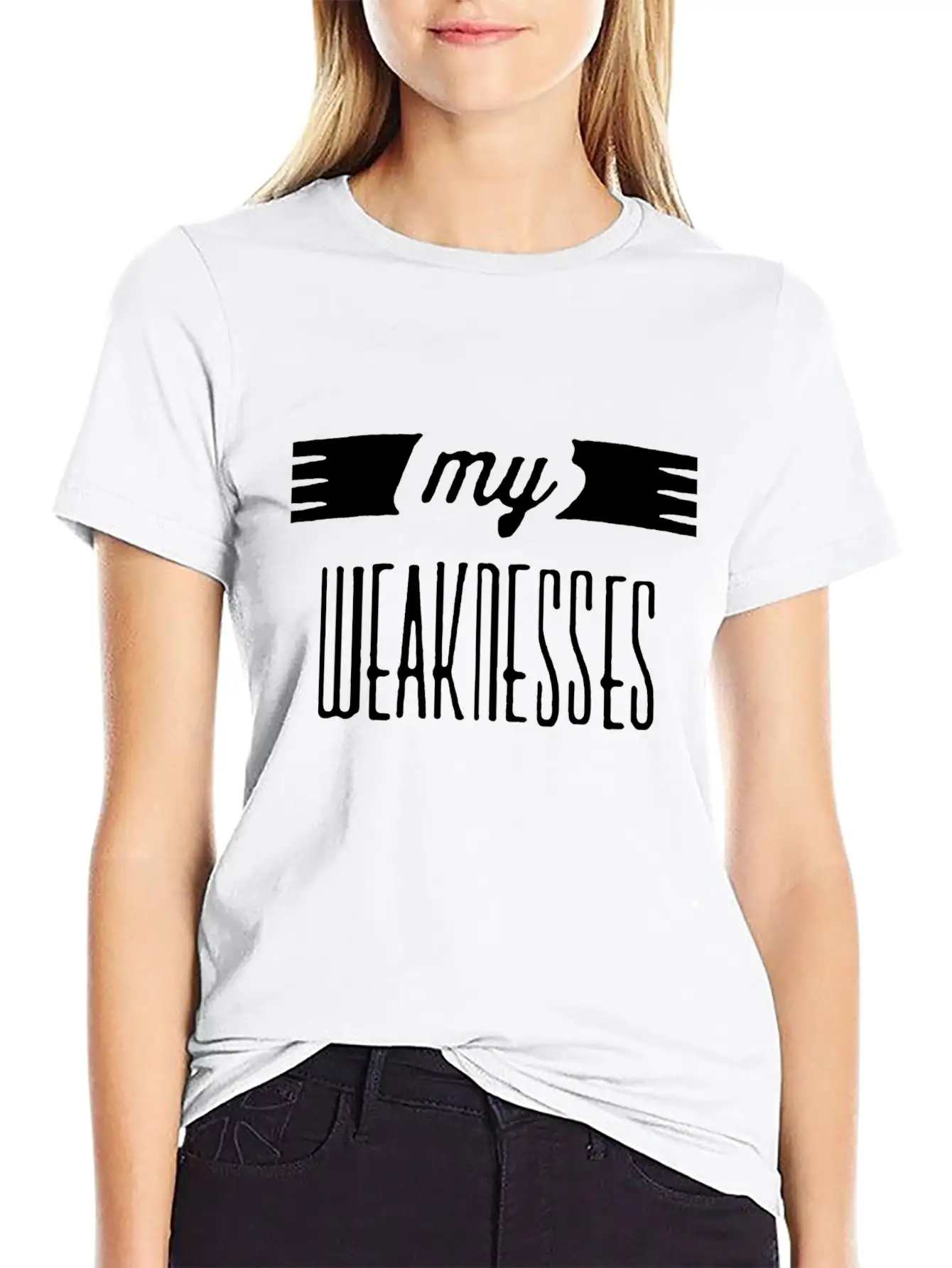 My Weaknesses Style Essential Cotton Tee For Daily Outfits ¨C Unisex Style