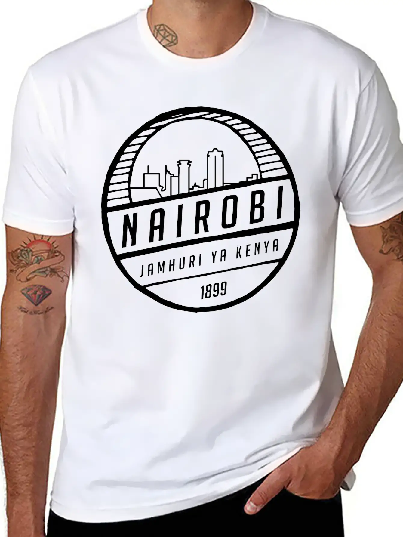 Nairobi Unisex Casual T-Shirt ¨C Clean Design For Daily Comfort