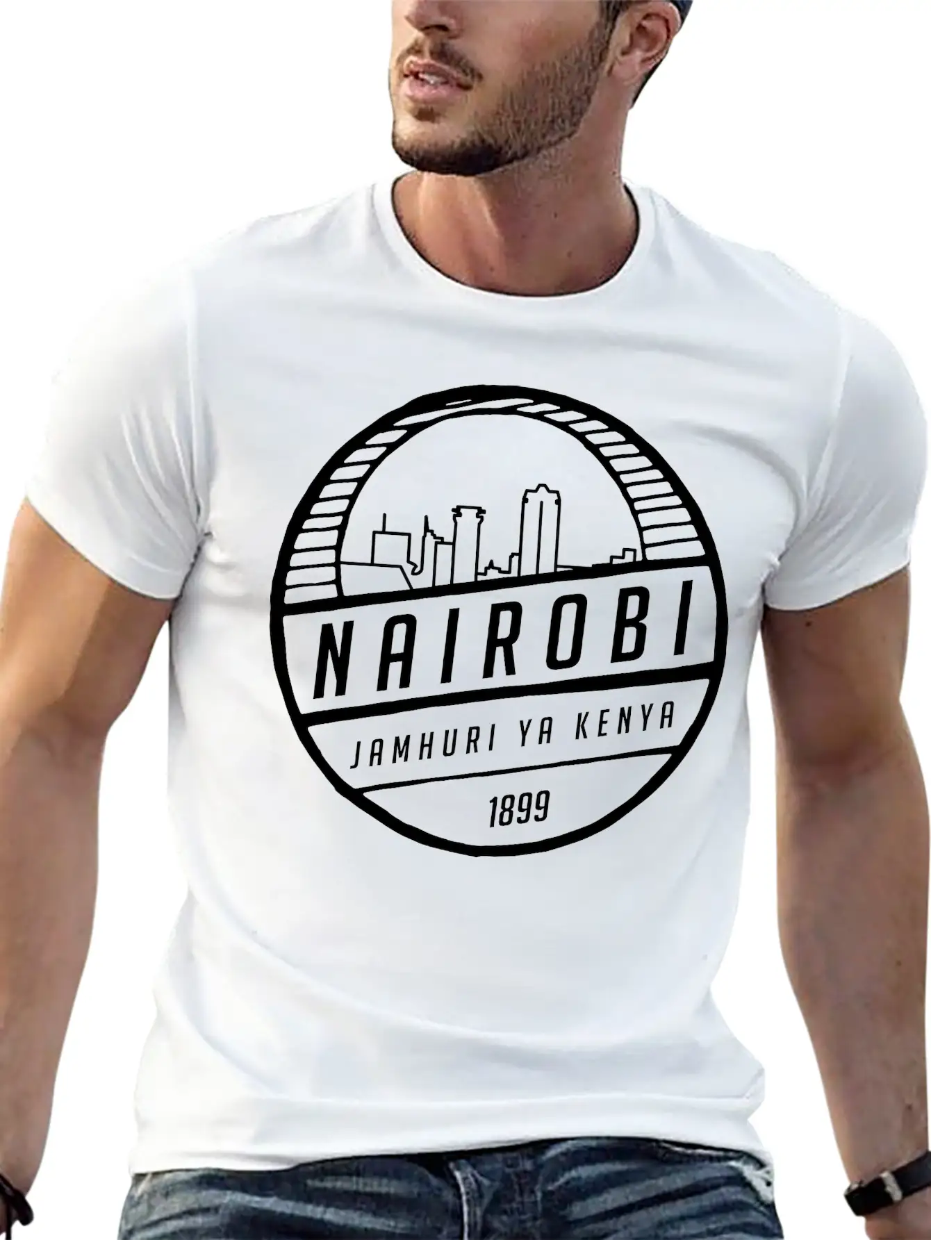 Nairobi Unisex Casual T-Shirt ¨C Clean Design For Daily Comfort