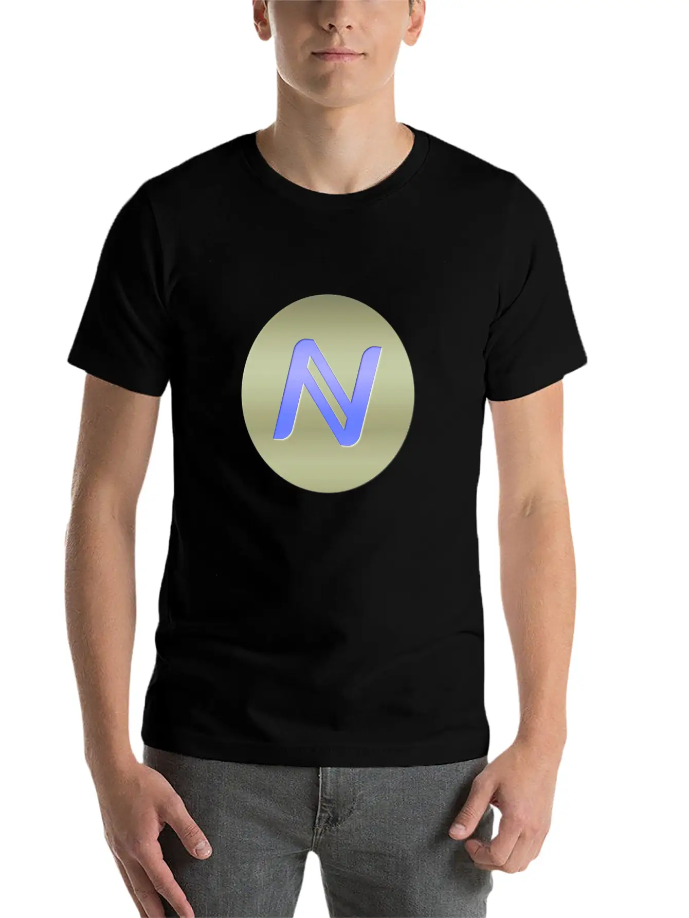 Namecoin LOGO C1 Essential Cotton Tee For Daily Outfits ¨C Unisex Style