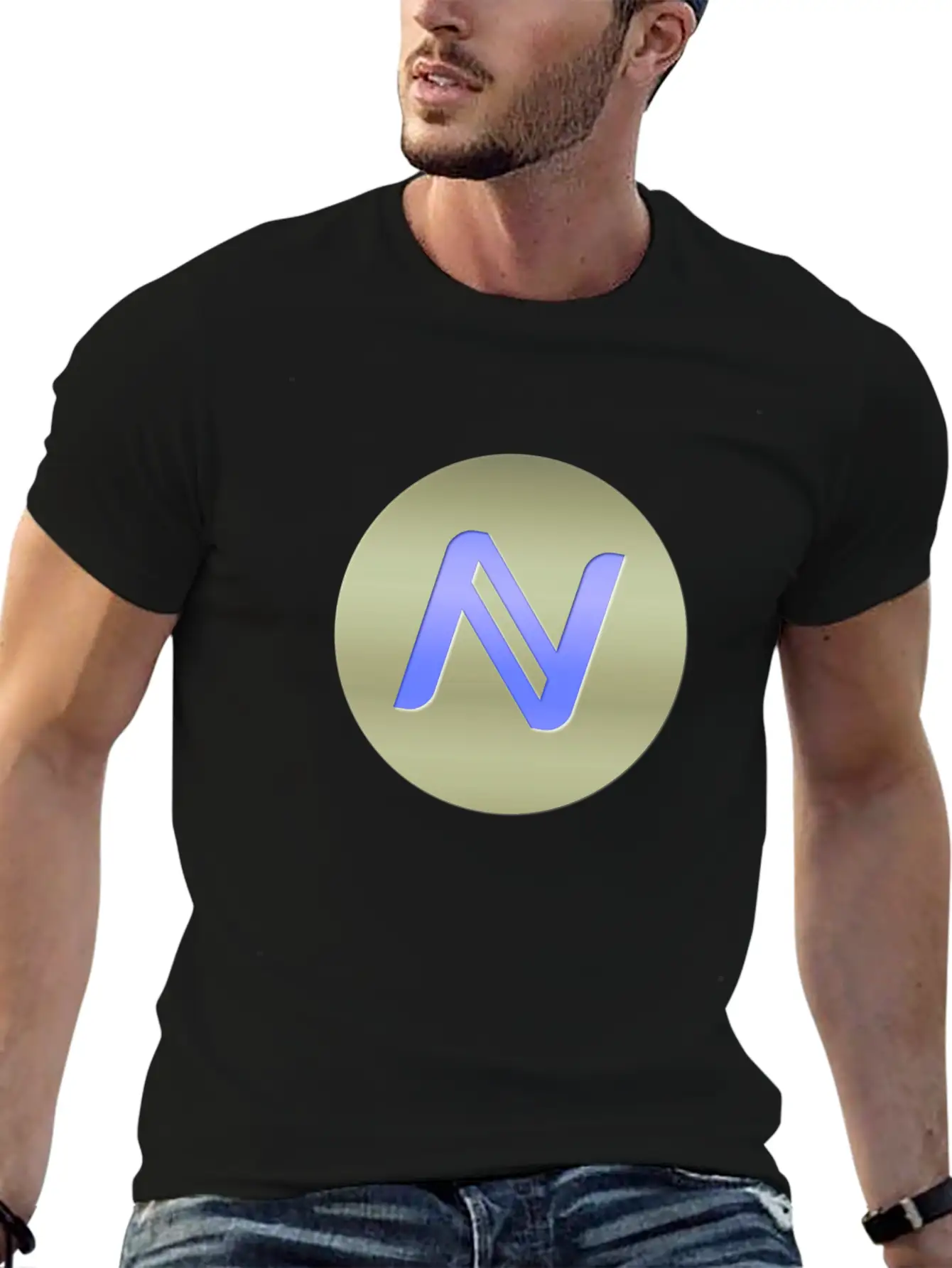 Namecoin LOGO C1 Essential Cotton Tee For Daily Outfits ¨C Unisex Style