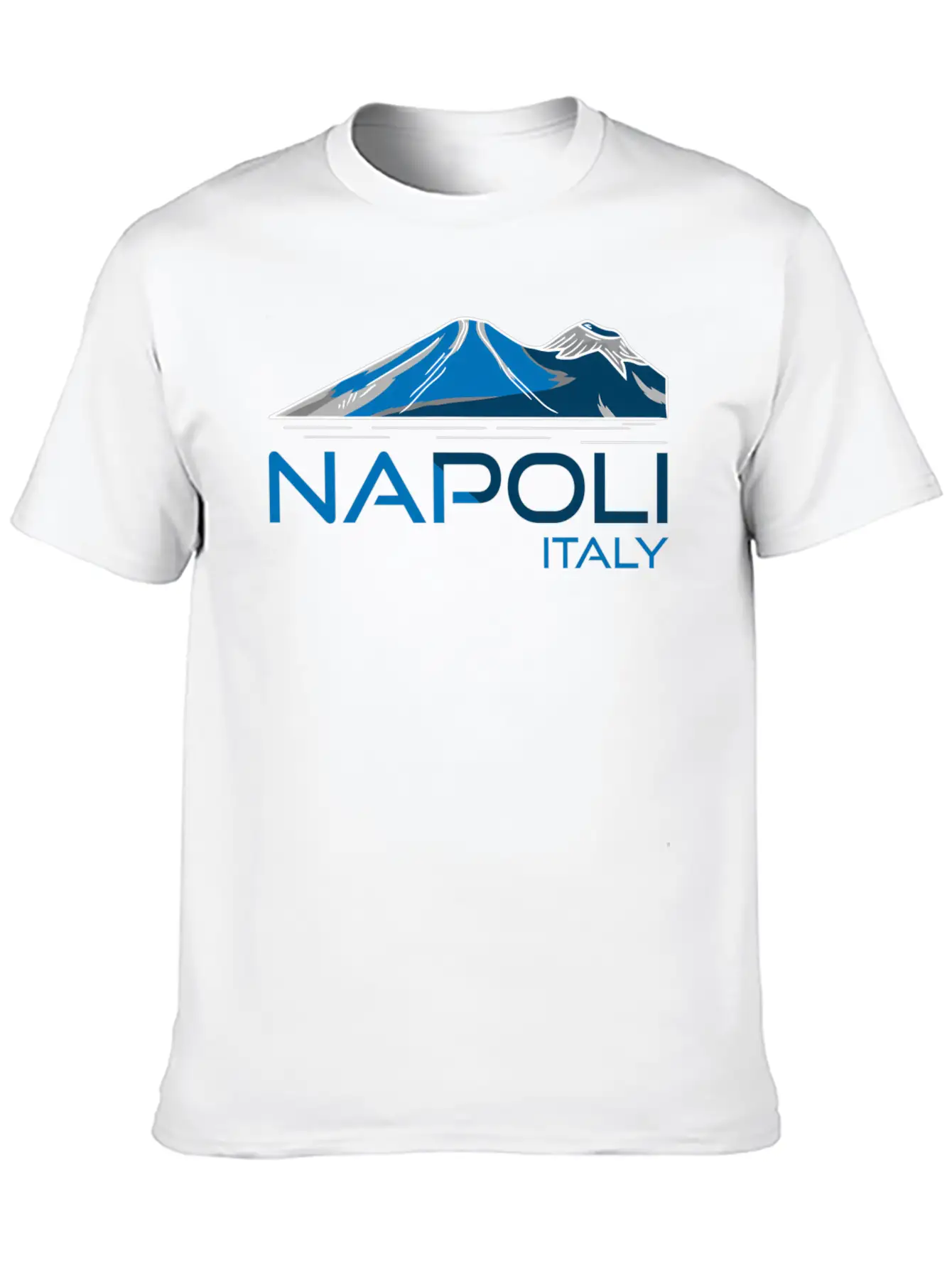 Napoli Italy Mt Vesuvius Unisex Casual T-Shirt ¨C Clean Design For Daily Comfort