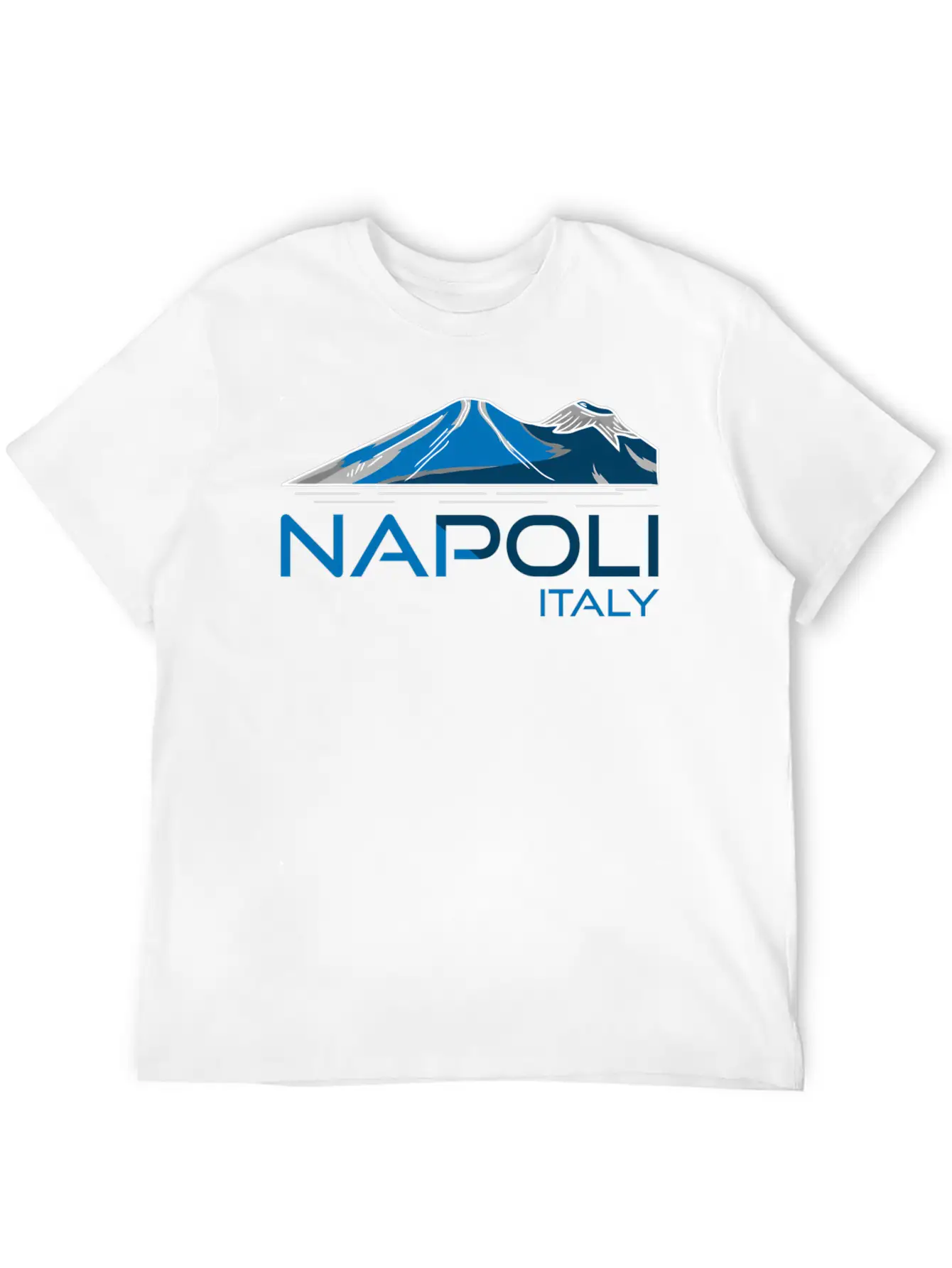 Napoli Italy Mt Vesuvius Unisex Casual T-Shirt ¨C Clean Design For Daily Comfort