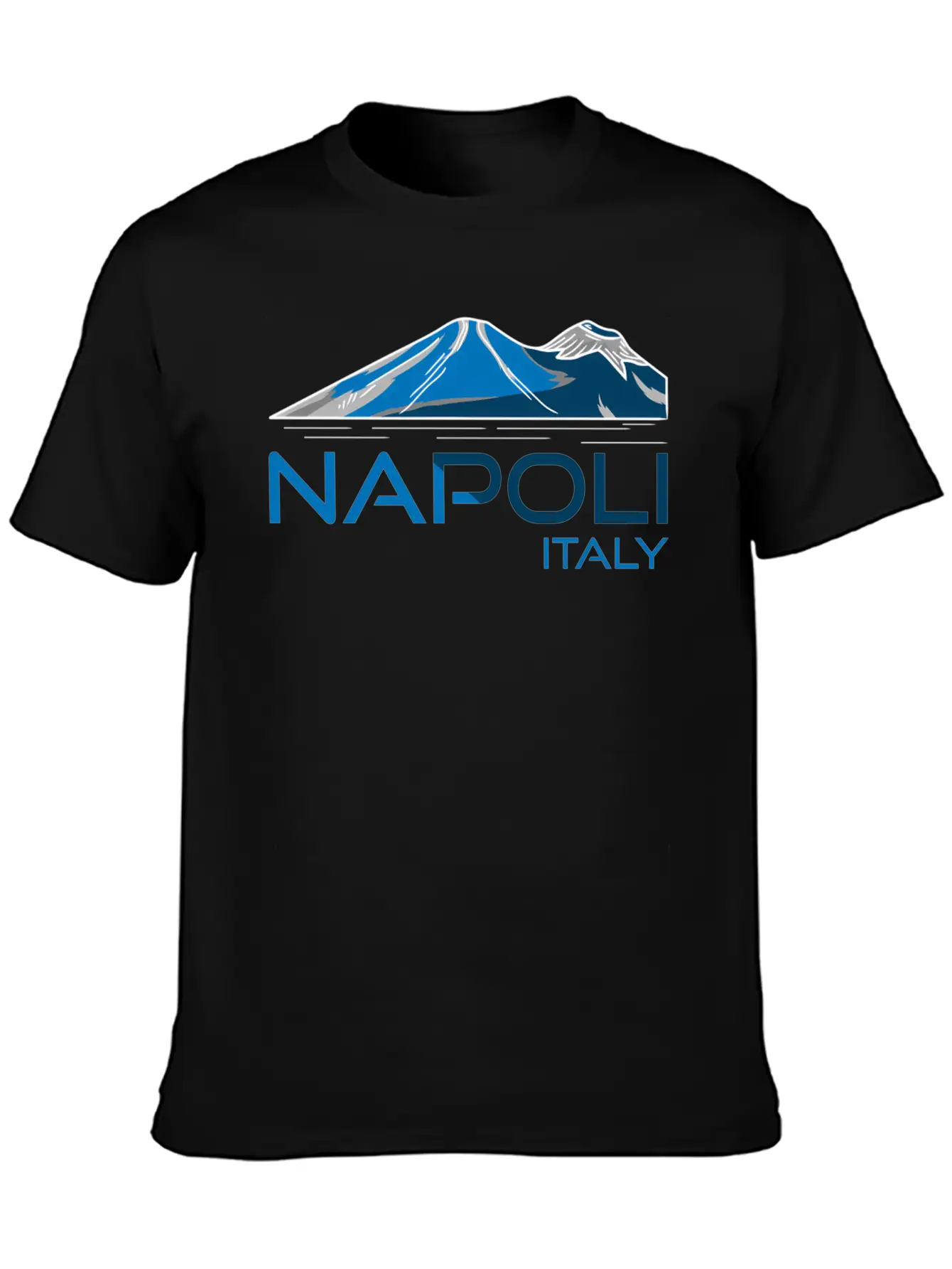 Napoli Italy Mt Vesuvius Unisex Casual T-Shirt ¨C Clean Design For Daily Comfort