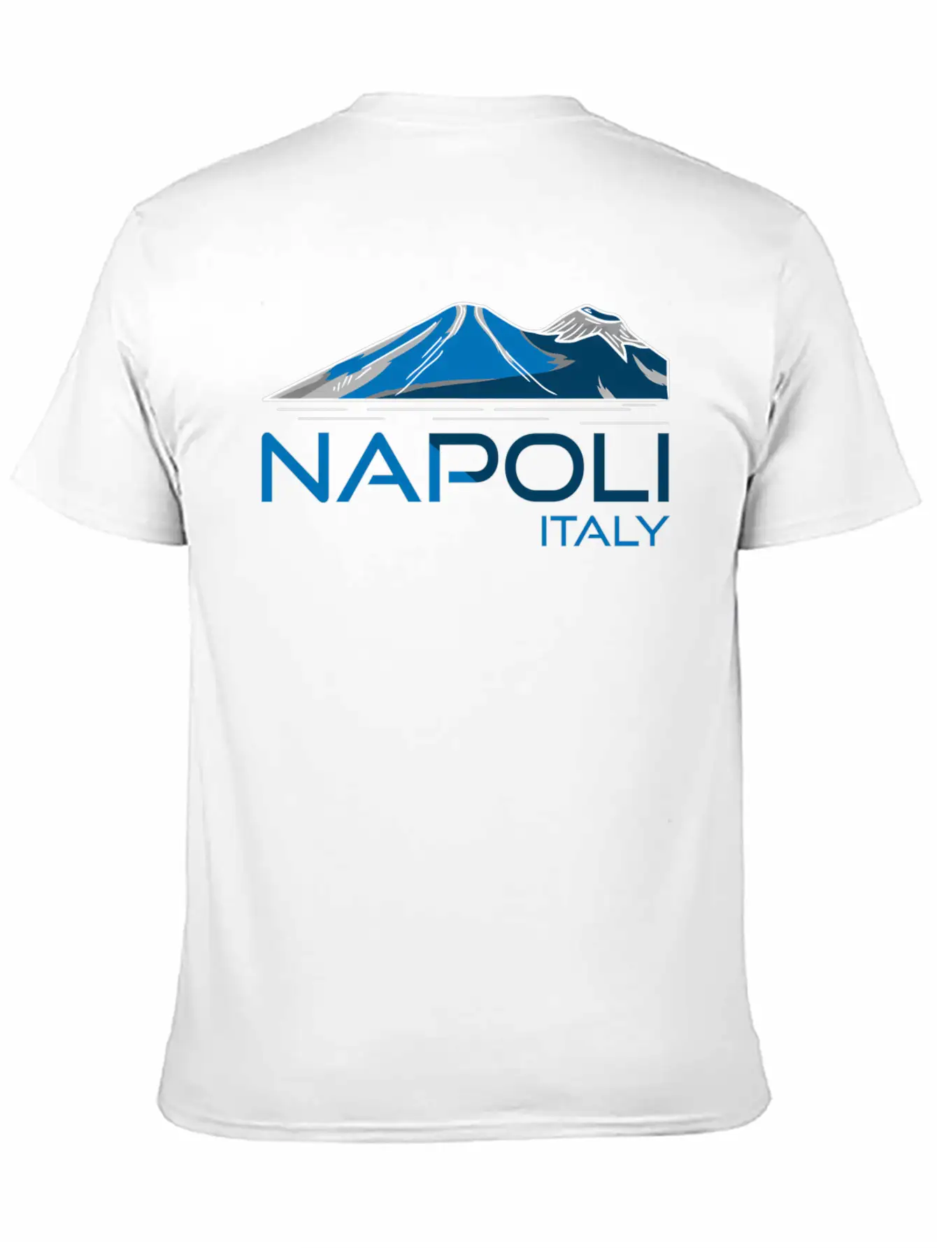 Napoli Italy Mt Vesuvius Unisex Casual T-Shirt ¨C Clean Design For Daily Comfort