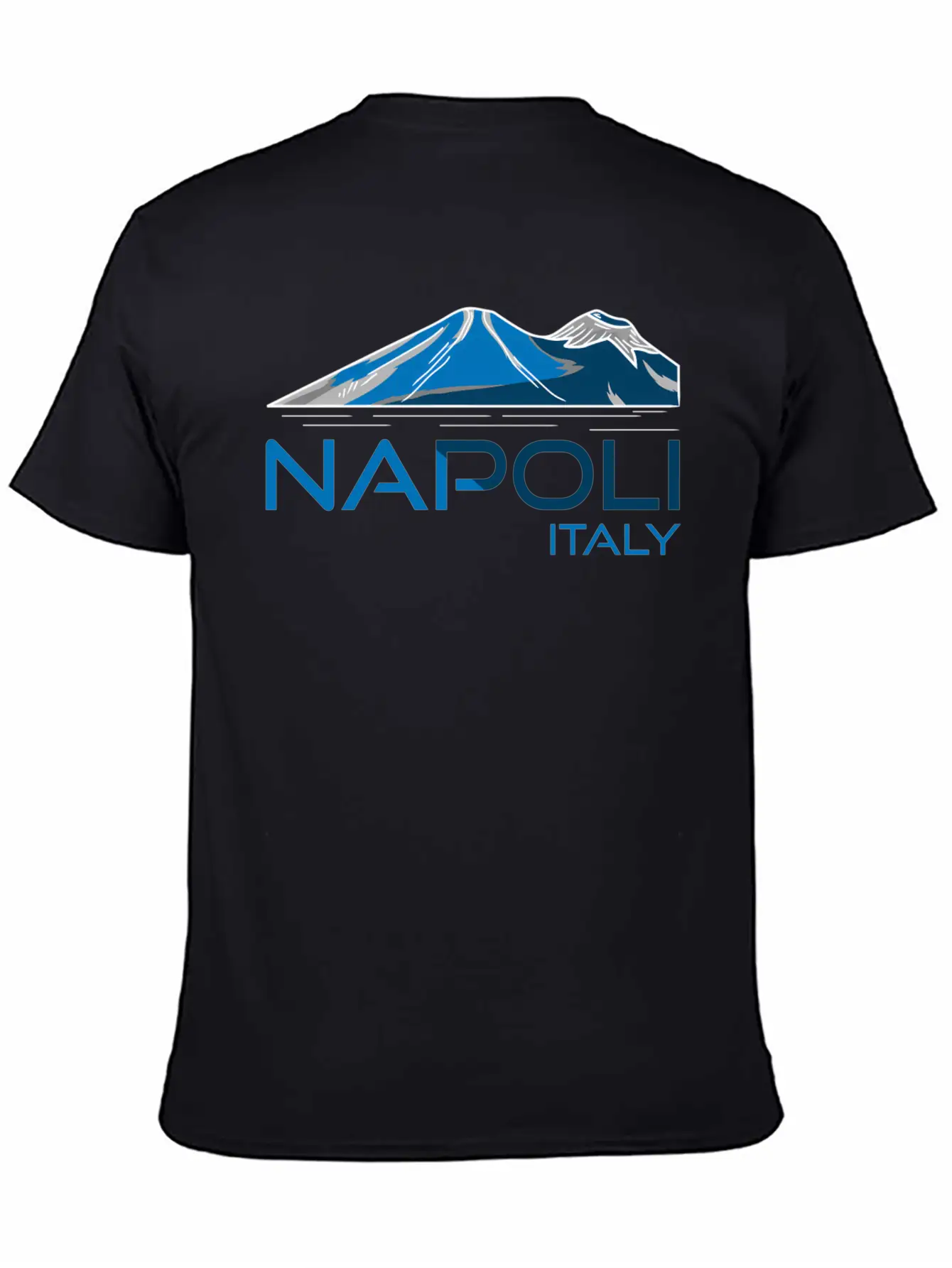 Napoli Italy Mt Vesuvius Unisex Casual T-Shirt ¨C Clean Design For Daily Comfort