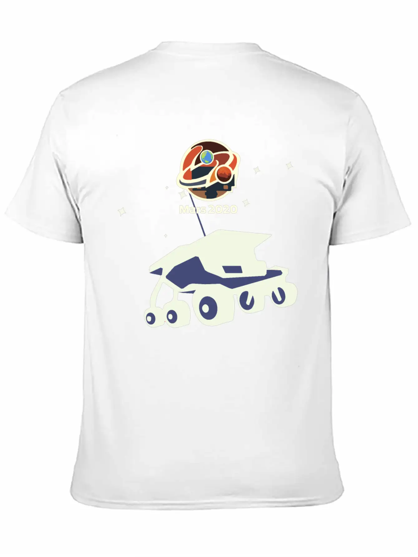 NASA Mars 2020 Rover Basic Graphic T-Shirt ¨C Daily Comfort In Soft Cotton