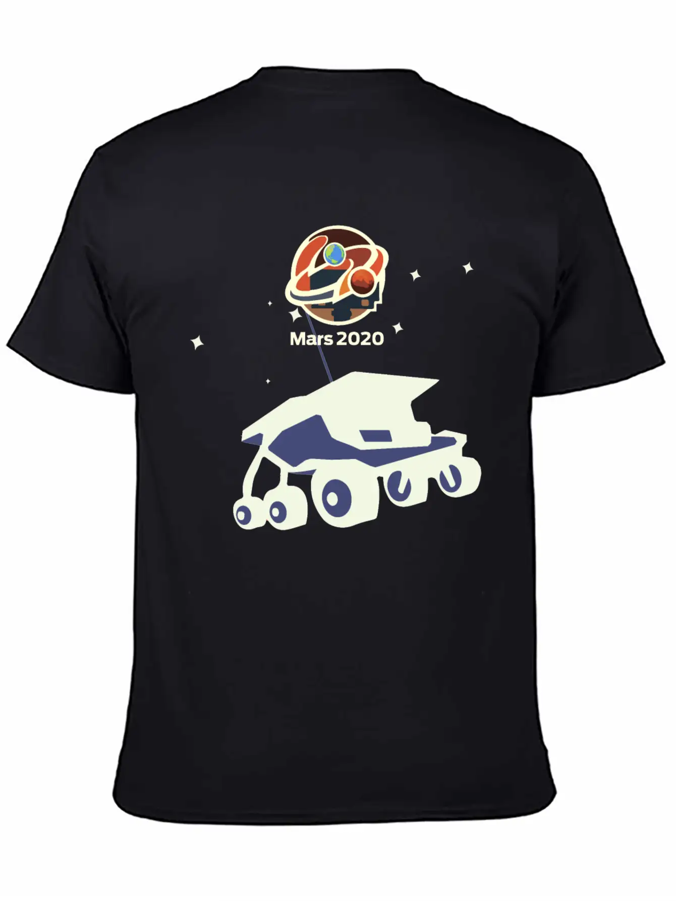 NASA Mars 2020 Rover Basic Graphic T-Shirt ¨C Daily Comfort In Soft Cotton