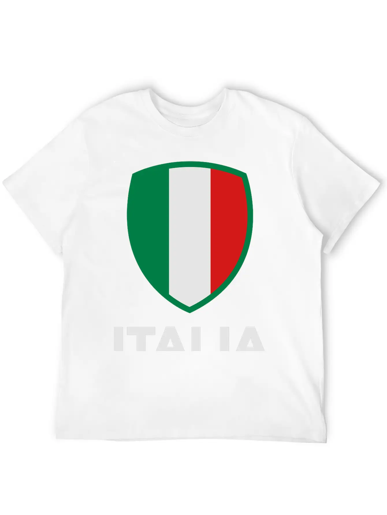 National Flag Of Italy Unisex Casual T-Shirt ¨C Clean Design For Daily Comfort