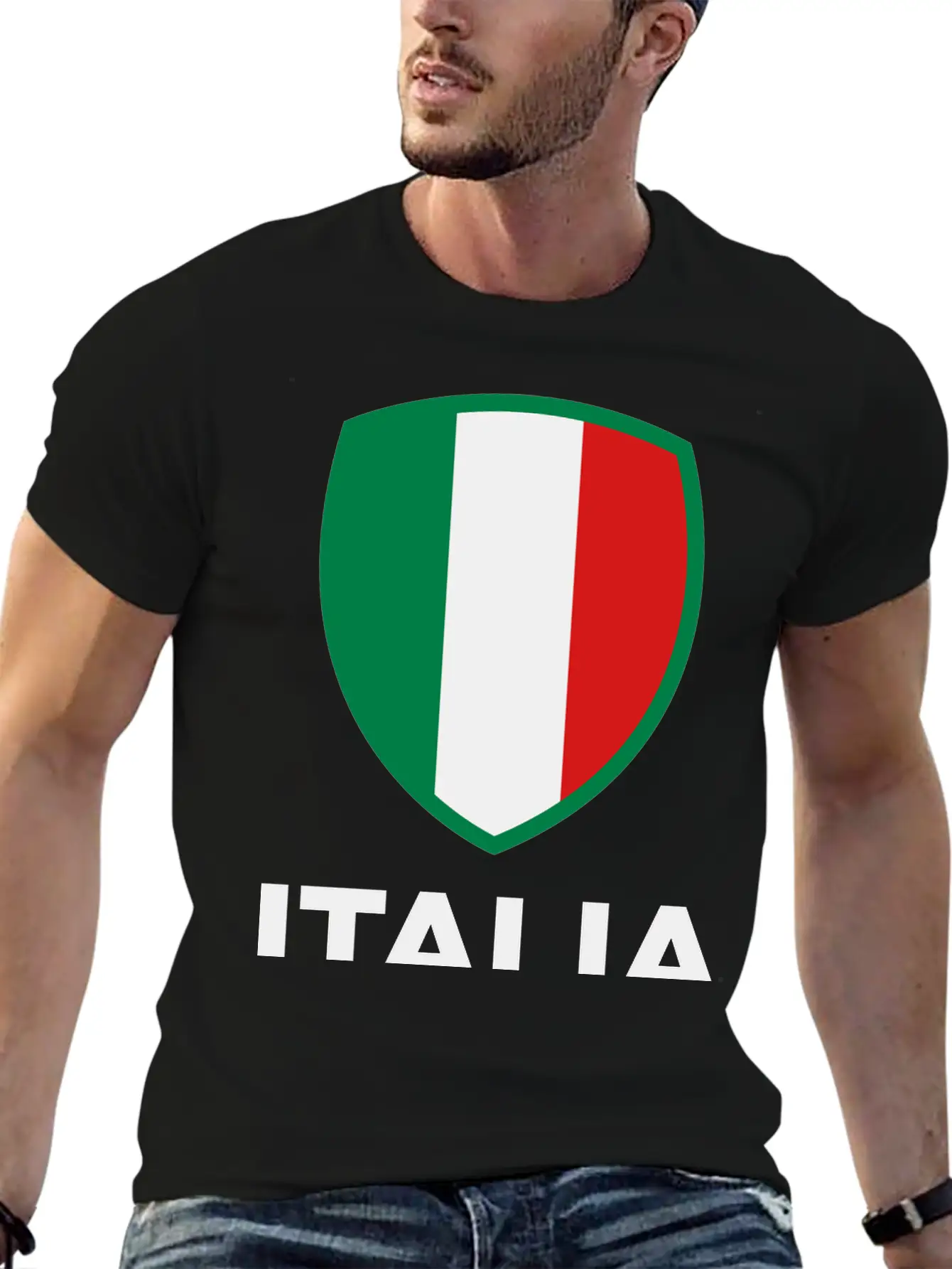 National Flag Of Italy Unisex Casual T-Shirt ¨C Clean Design For Daily Comfort