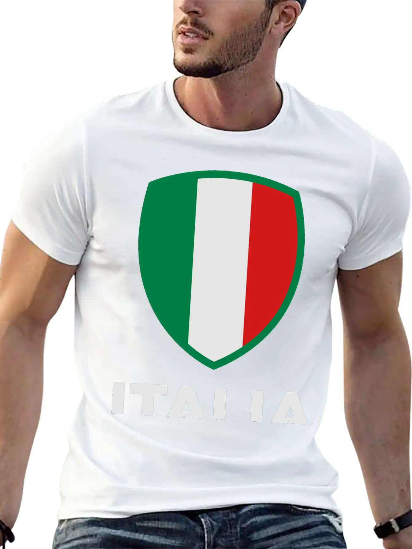National Flag Of Italy Unisex Casual T-Shirt ¨C Clean Design For Daily Comfort