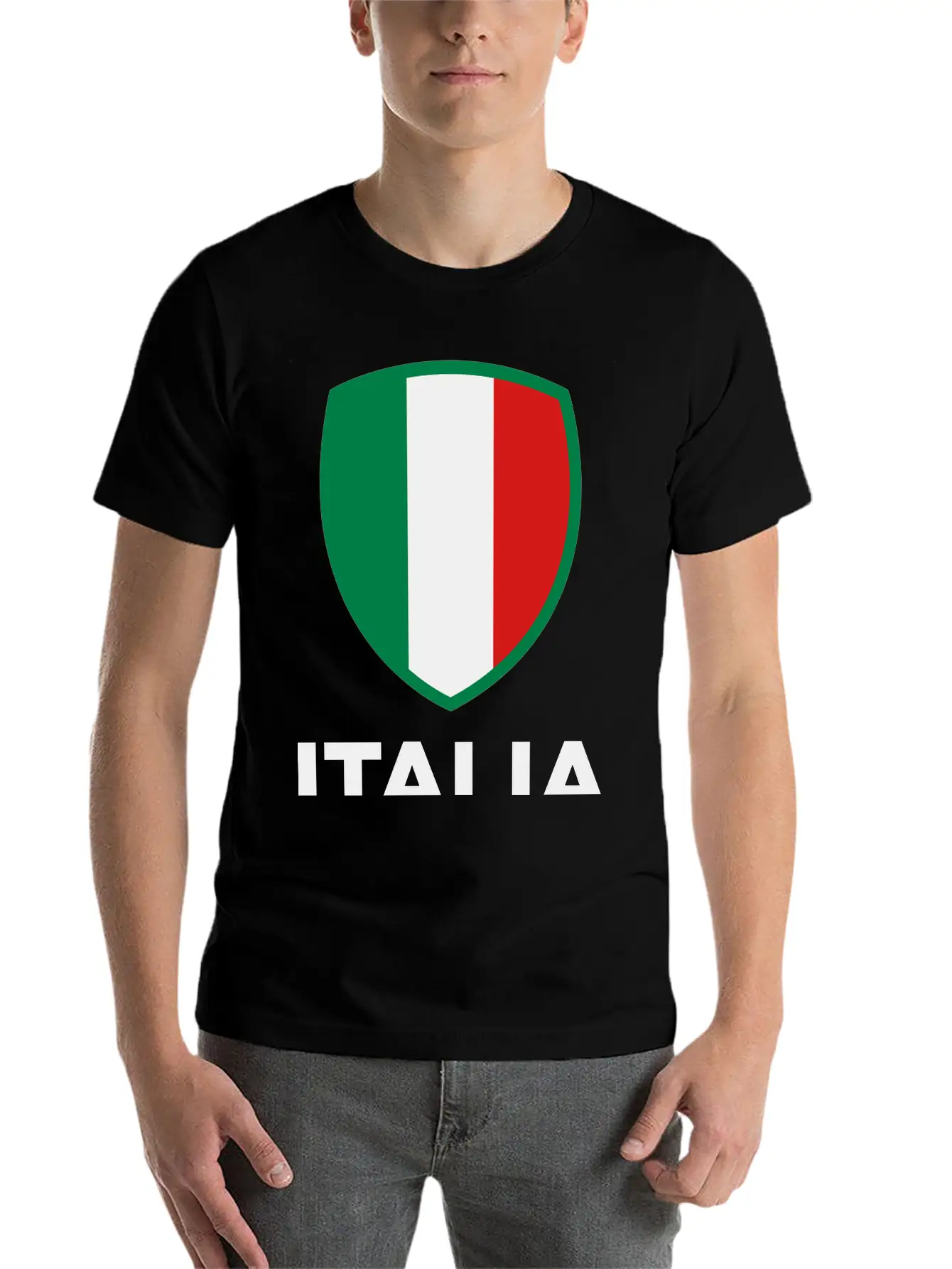 National Flag Of Italy Unisex Casual T-Shirt ¨C Clean Design For Daily Comfort