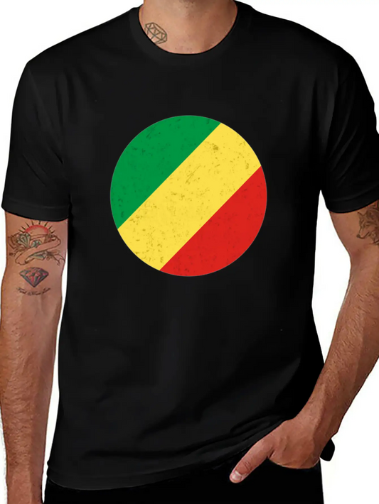 Nationality Country Flag Basic Graphic T-Shirt ¨C Daily Comfort In Soft Cotton