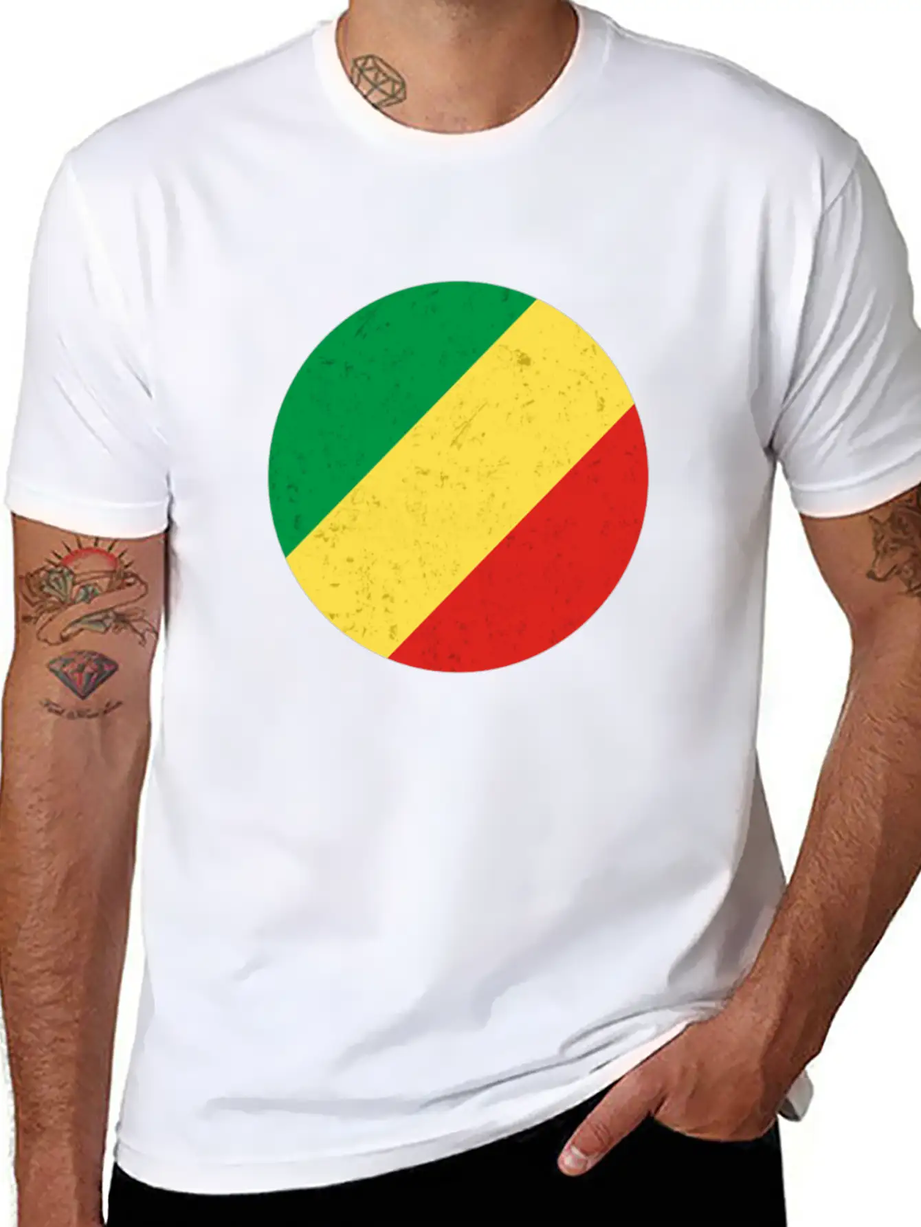 Nationality Country Flag Basic Graphic T-Shirt ¨C Daily Comfort In Soft Cotton